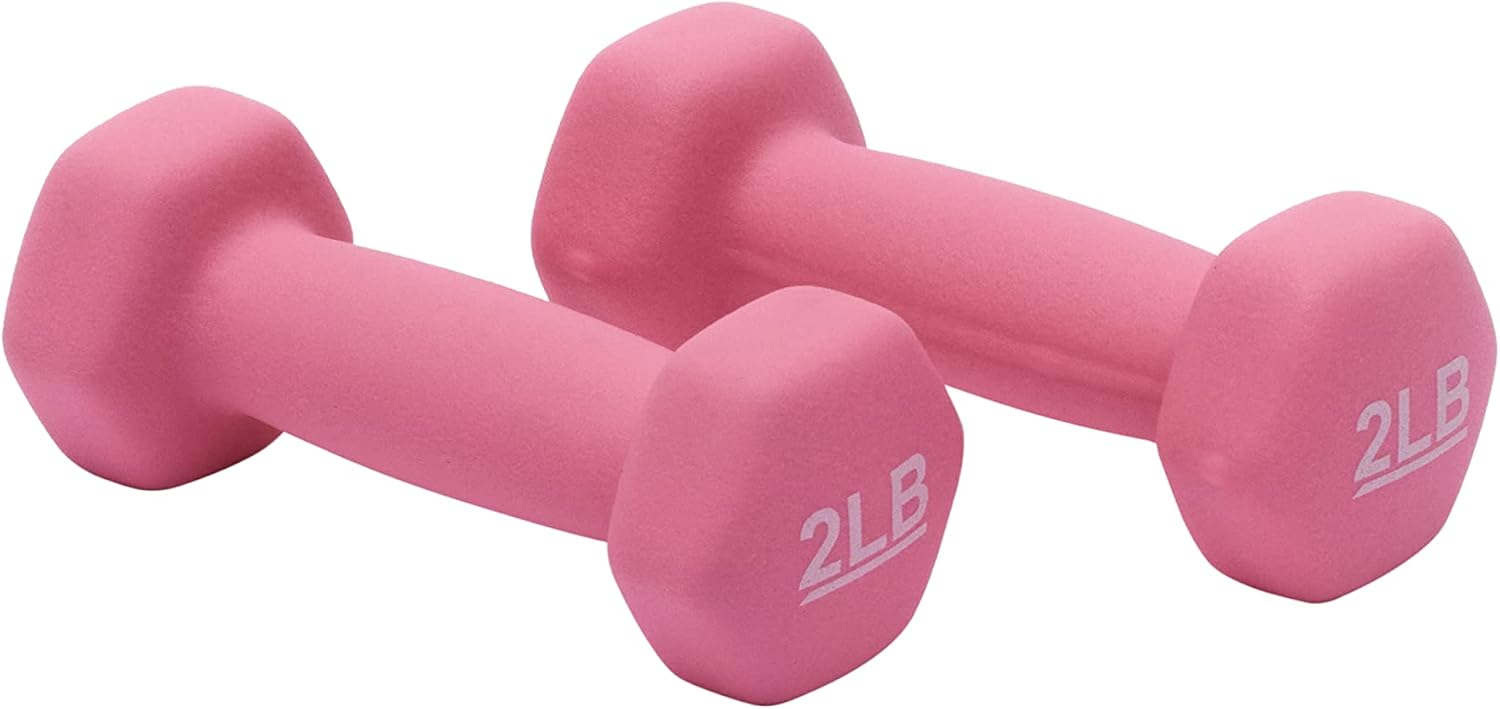 Amazon Basics Neoprene Dumbbell Han...