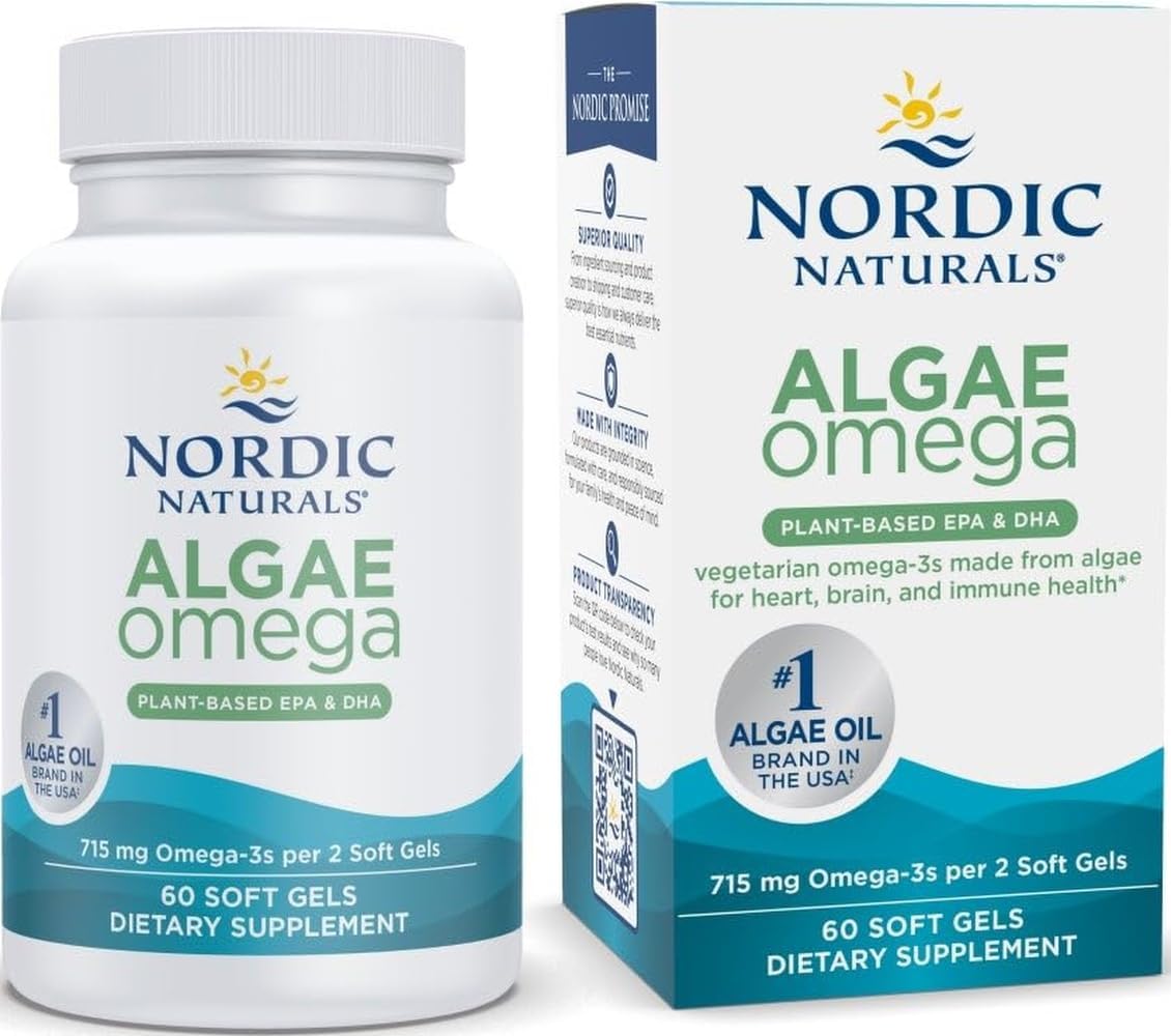 Nordic Naturals Algae Omega, 715mg ...