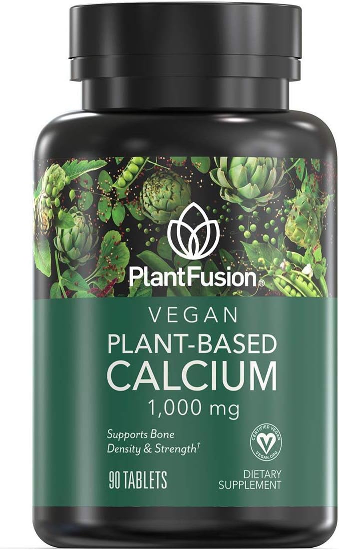 PlantFusion Vegan Calcium 1000mg, P...