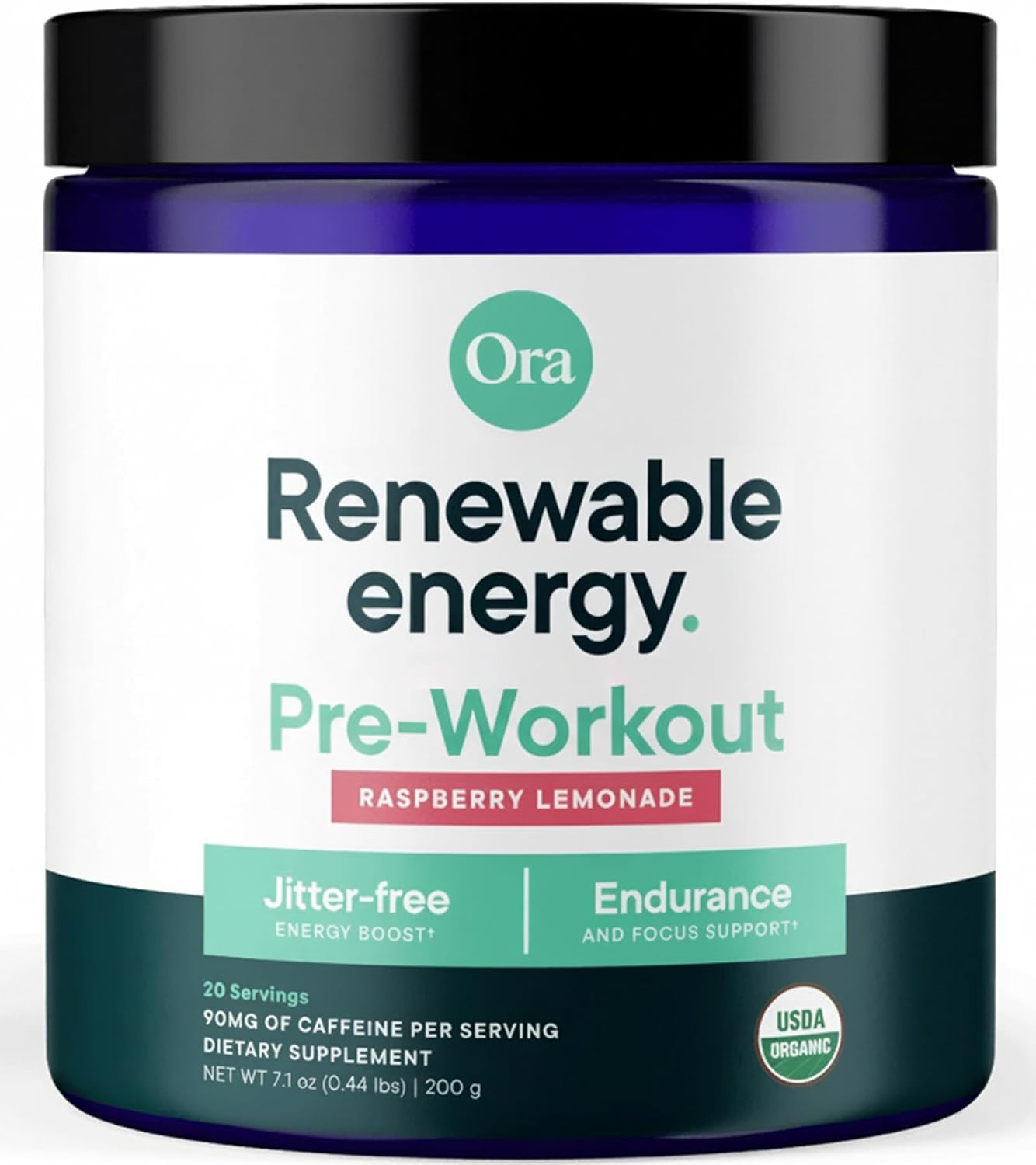 Ora Organic Natural Pre Workout Pow...