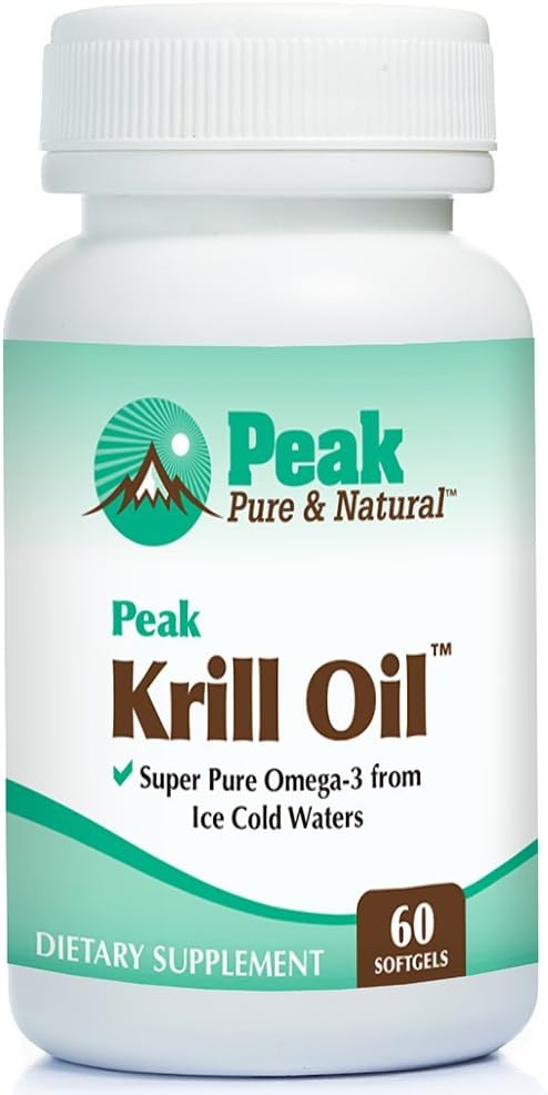 Peak Krill Oil Supplement, Omega 3 ...