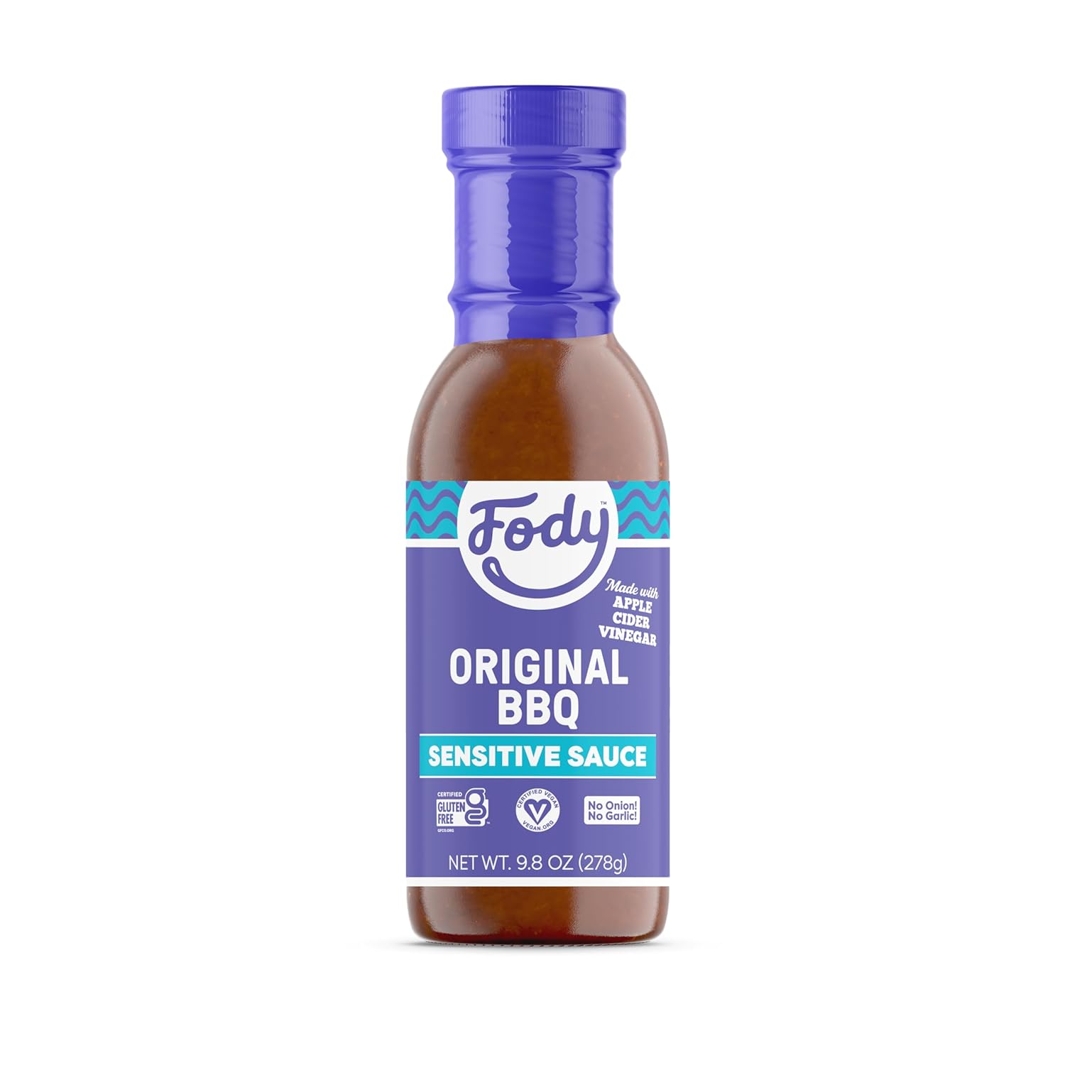 Fody Foods Original BBQ Sauce, 9.8 Oz