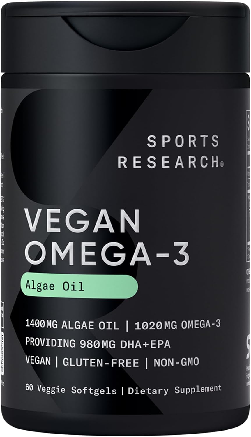 Sports Research® Vegan Omega-3 Alg...