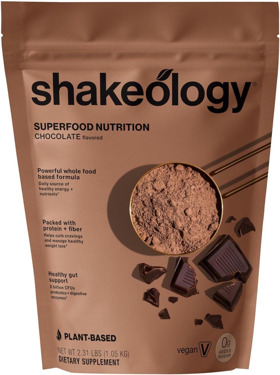 Shakeology 0g Added Sugar Plant-Bas...