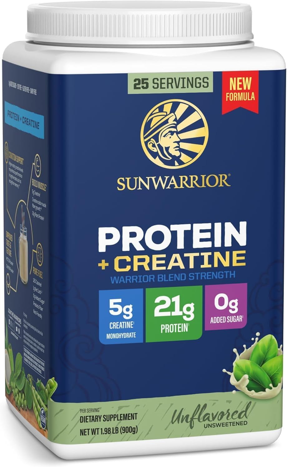Plant Protein Powder Creatine Monoh...