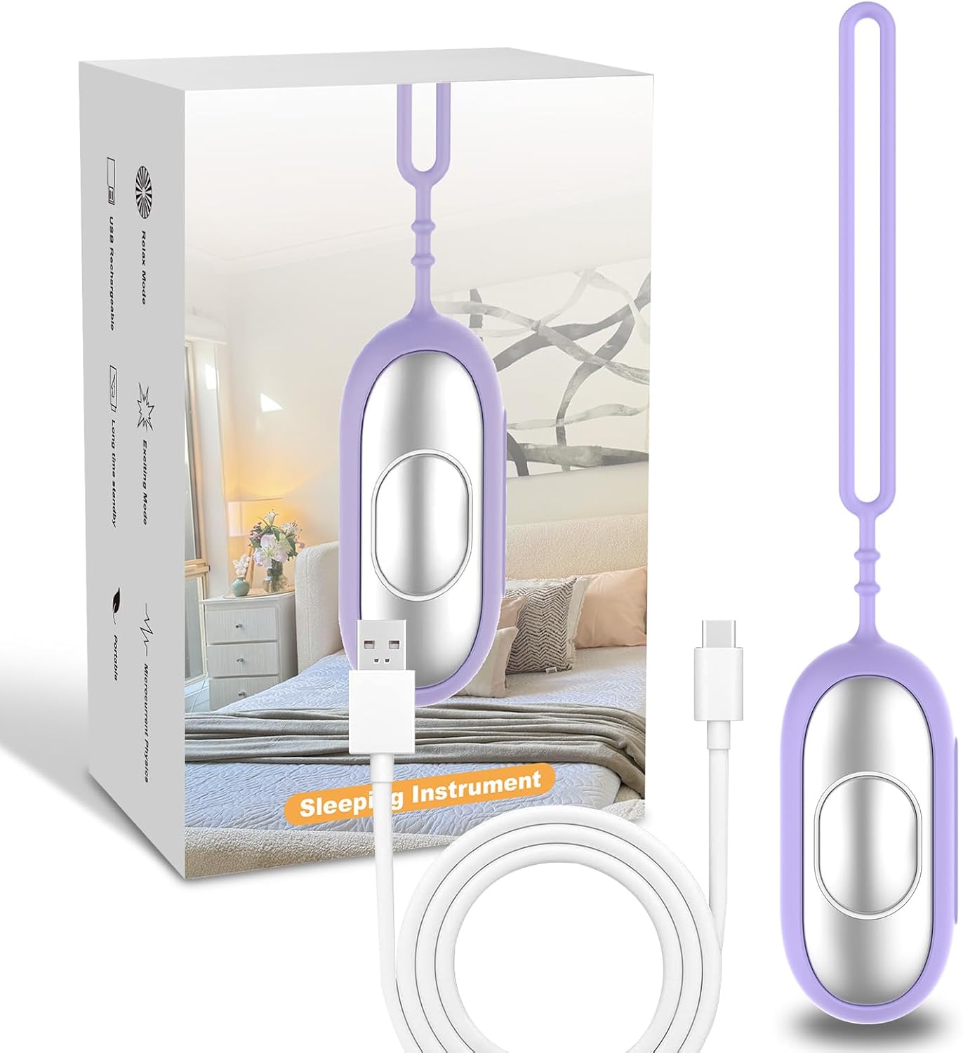 Compact Handheld Sleep Aid Device, ...
