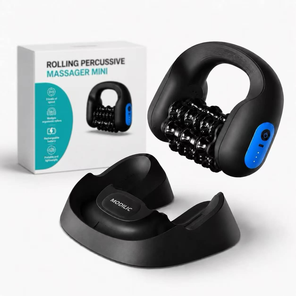 2-in-1 Electric Handheld Massager, ...