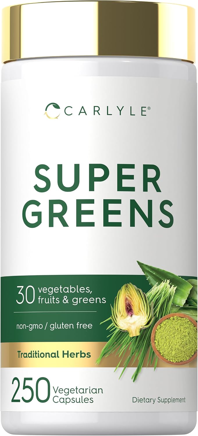 Carlyle Super Greens Capsules | 250...