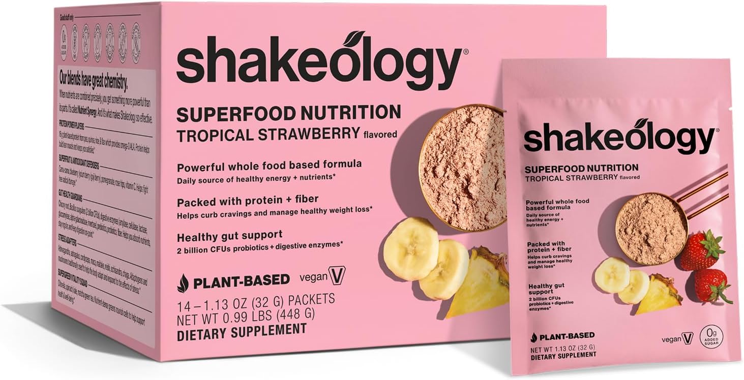Shakeology 0g Added Sugar Plant-Bas...