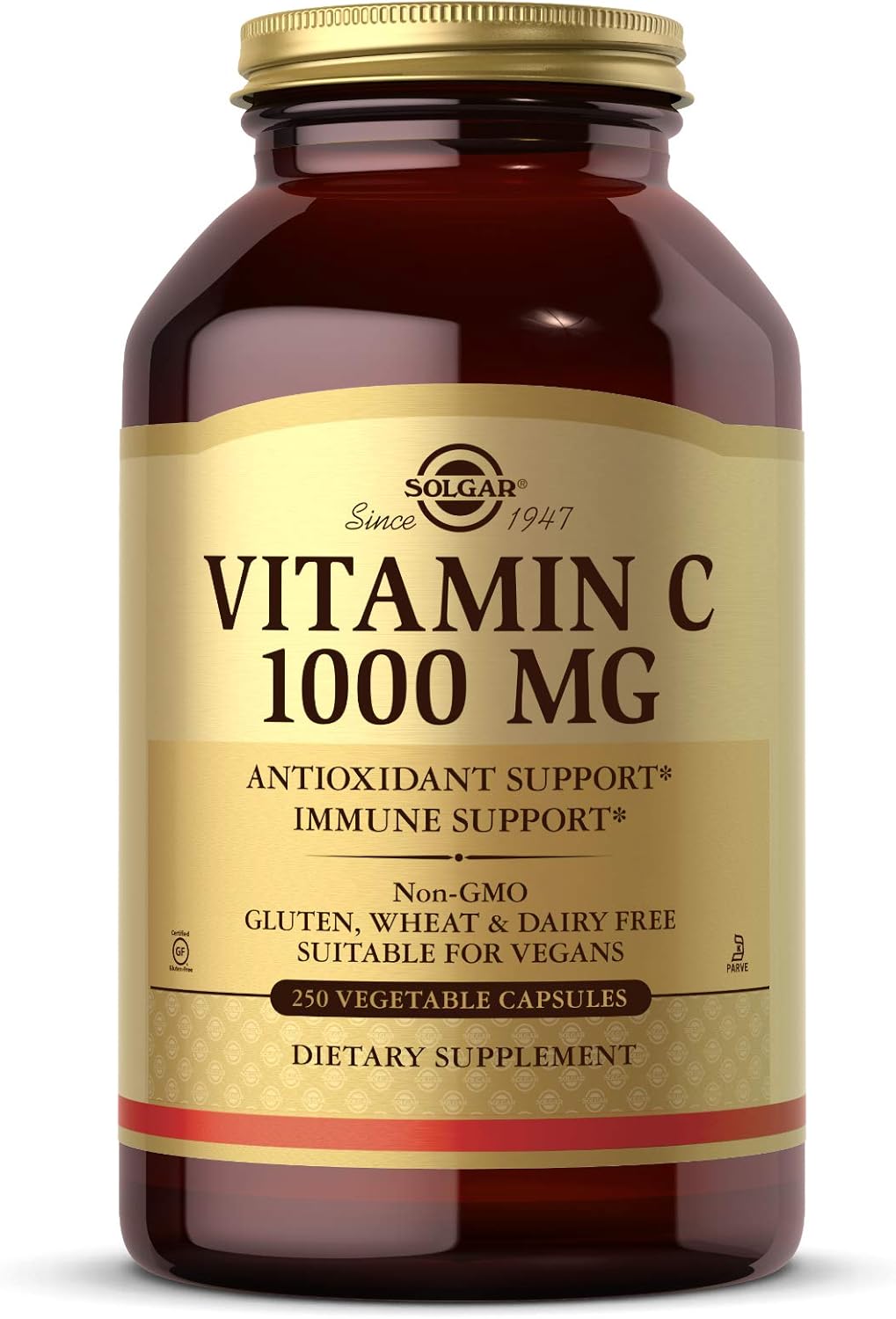 Solgar Vitamin C 1000 mg, 250 Veget...