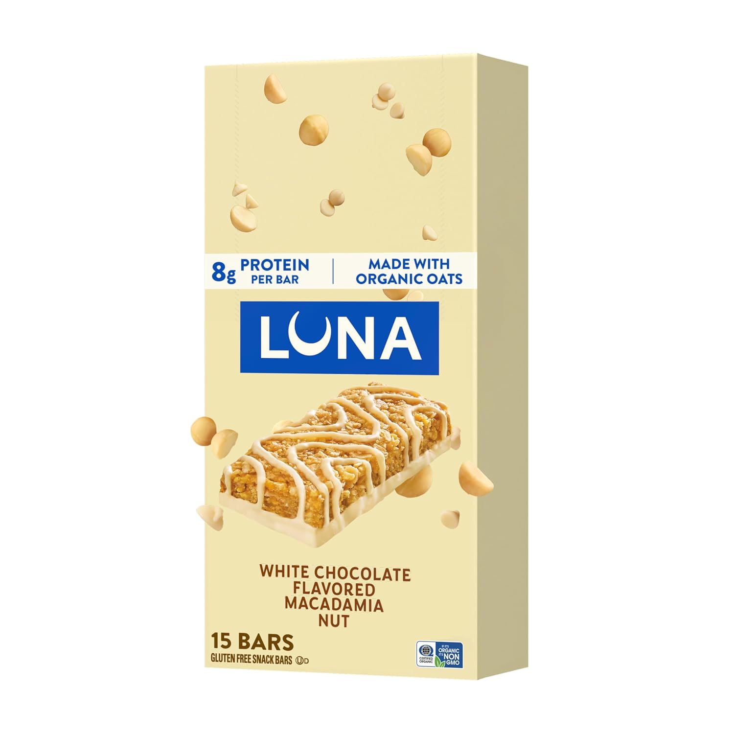 Clif, Bar Luna White Chocolate Maca...