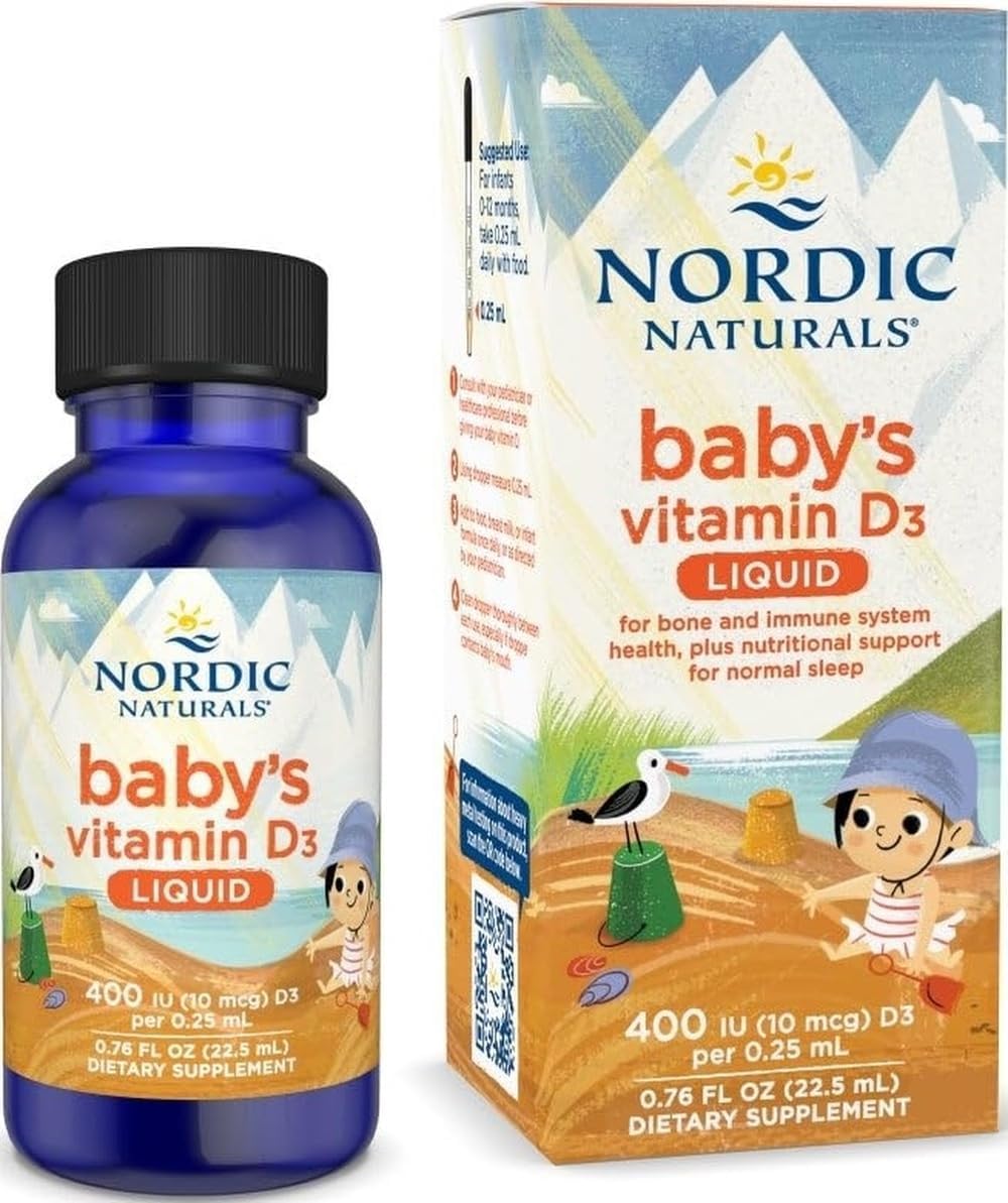 Nordic Naturals Baby Vitamin D Drop...