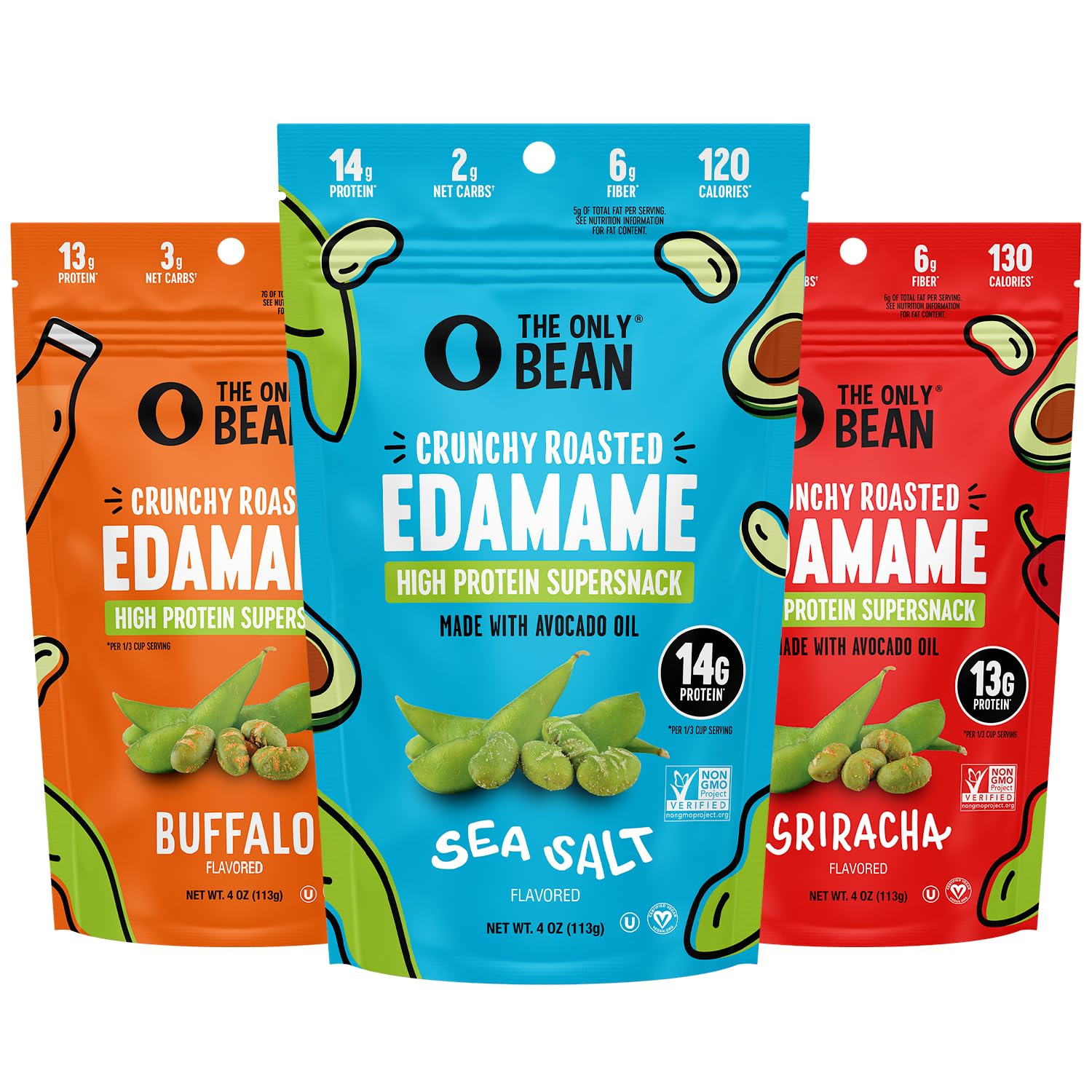 The Only Bean Crunchy Dry Roasted E...