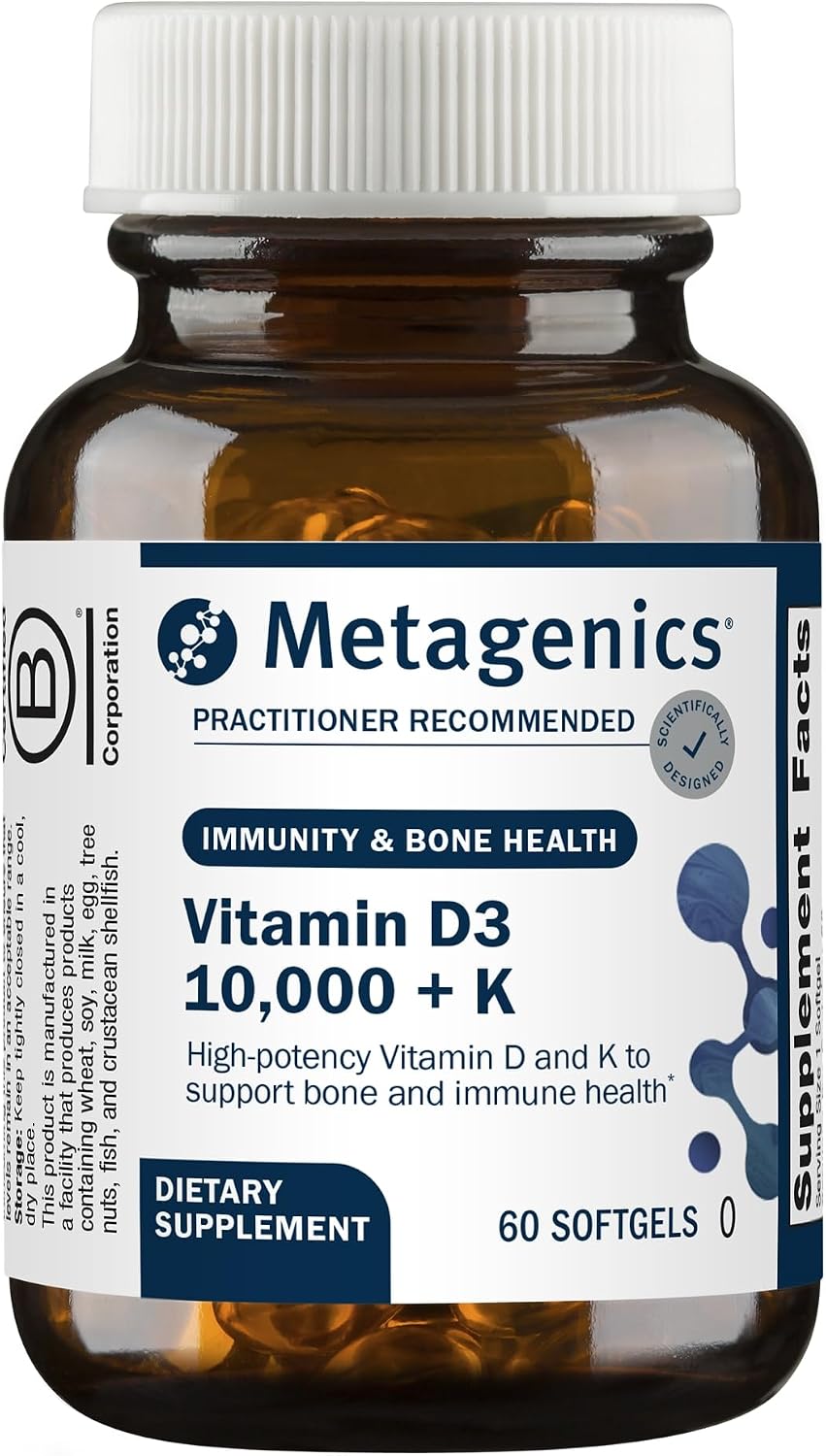 Metagenics Vitamin D3 and Vitamin K...
