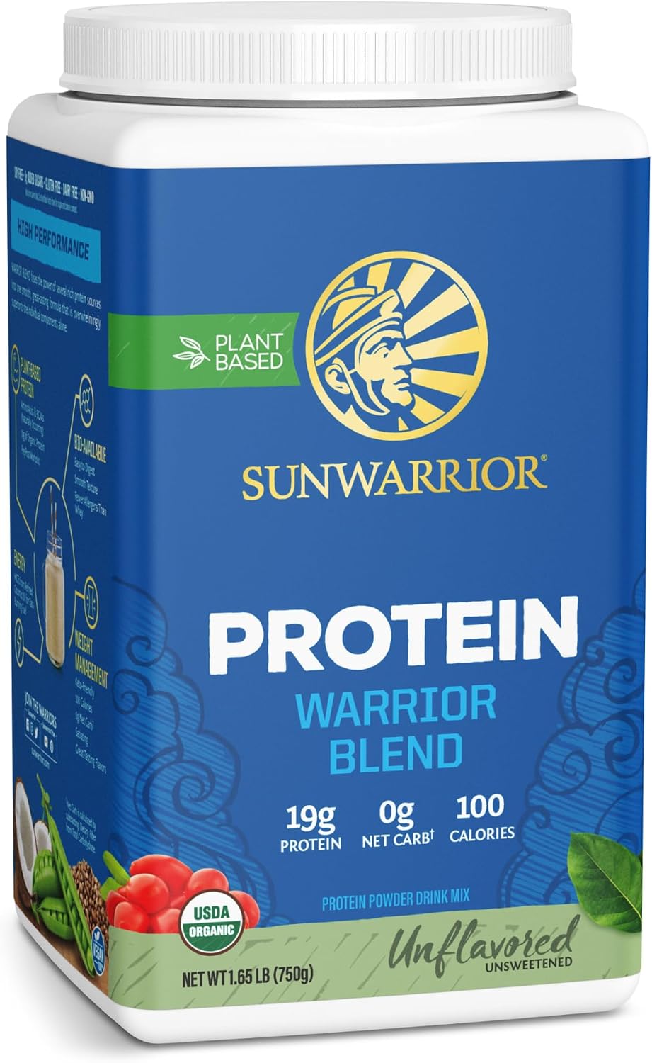 Sunwarrior Organic Plant Based Prot...