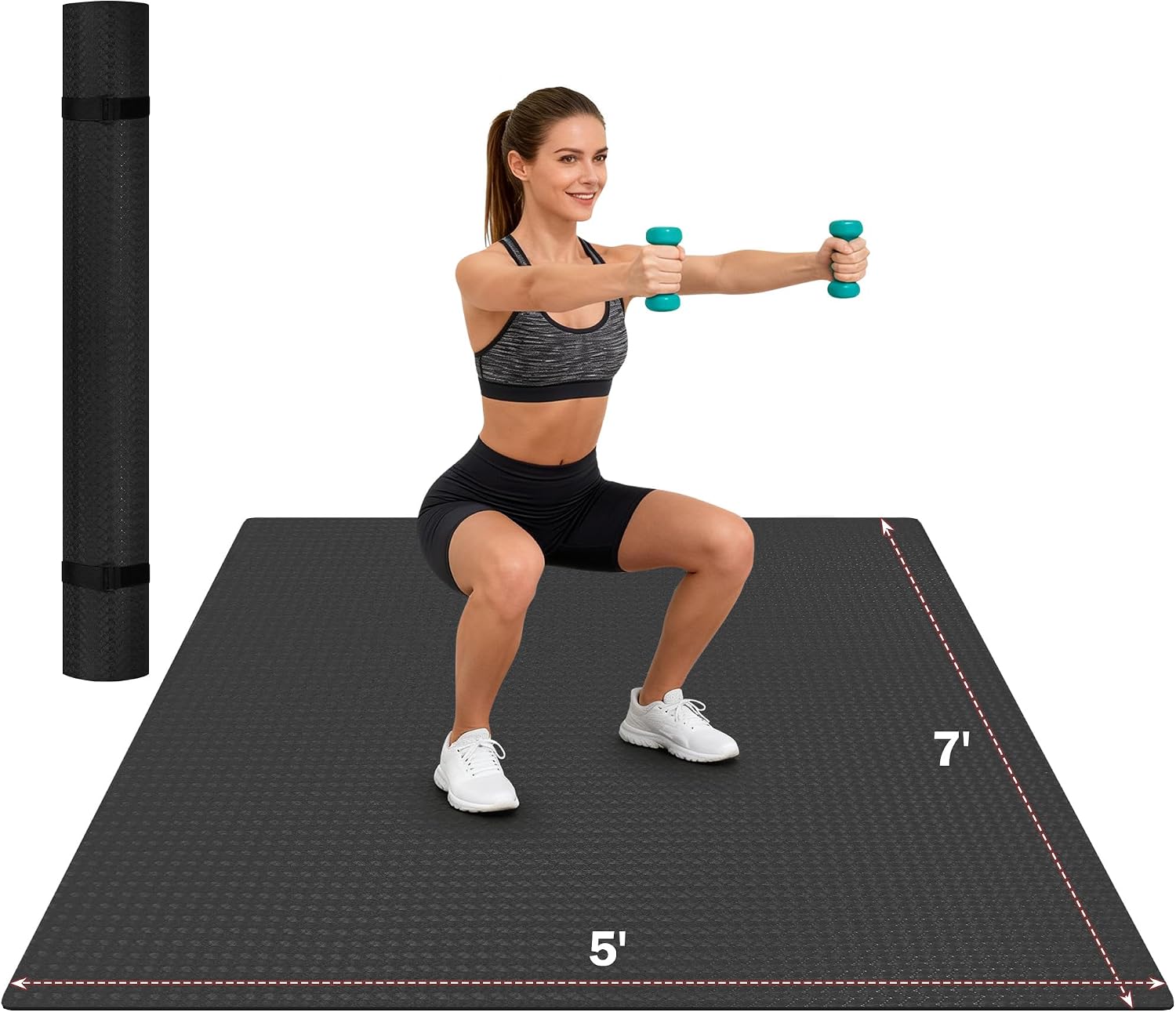 Stepwaver Extra Large Exercise Mat,...