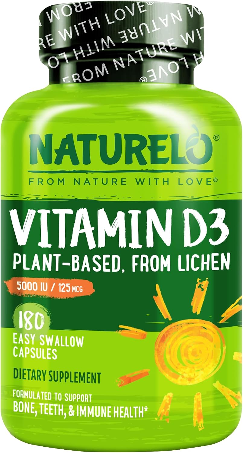 NATURELO Vitamin D3 5000 IU, Joint ...