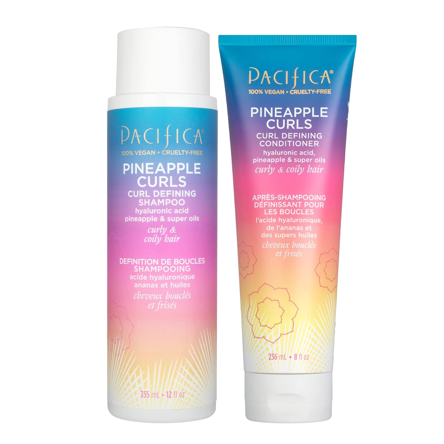 Pacifica Pineapple Curls, Curly Hai...