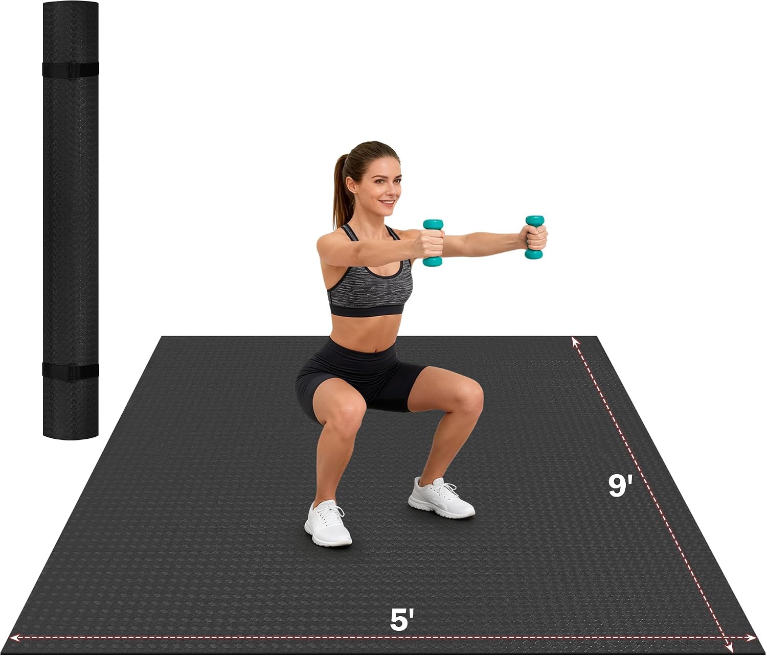 Stepwaver Extra Large Exercise Mat,...