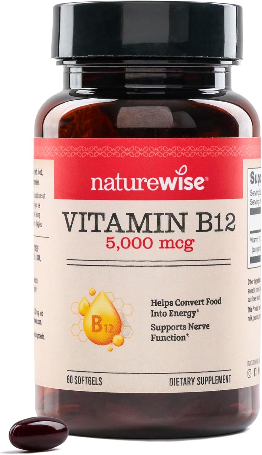NatureWise Vitamin B12 5000 mcg ...