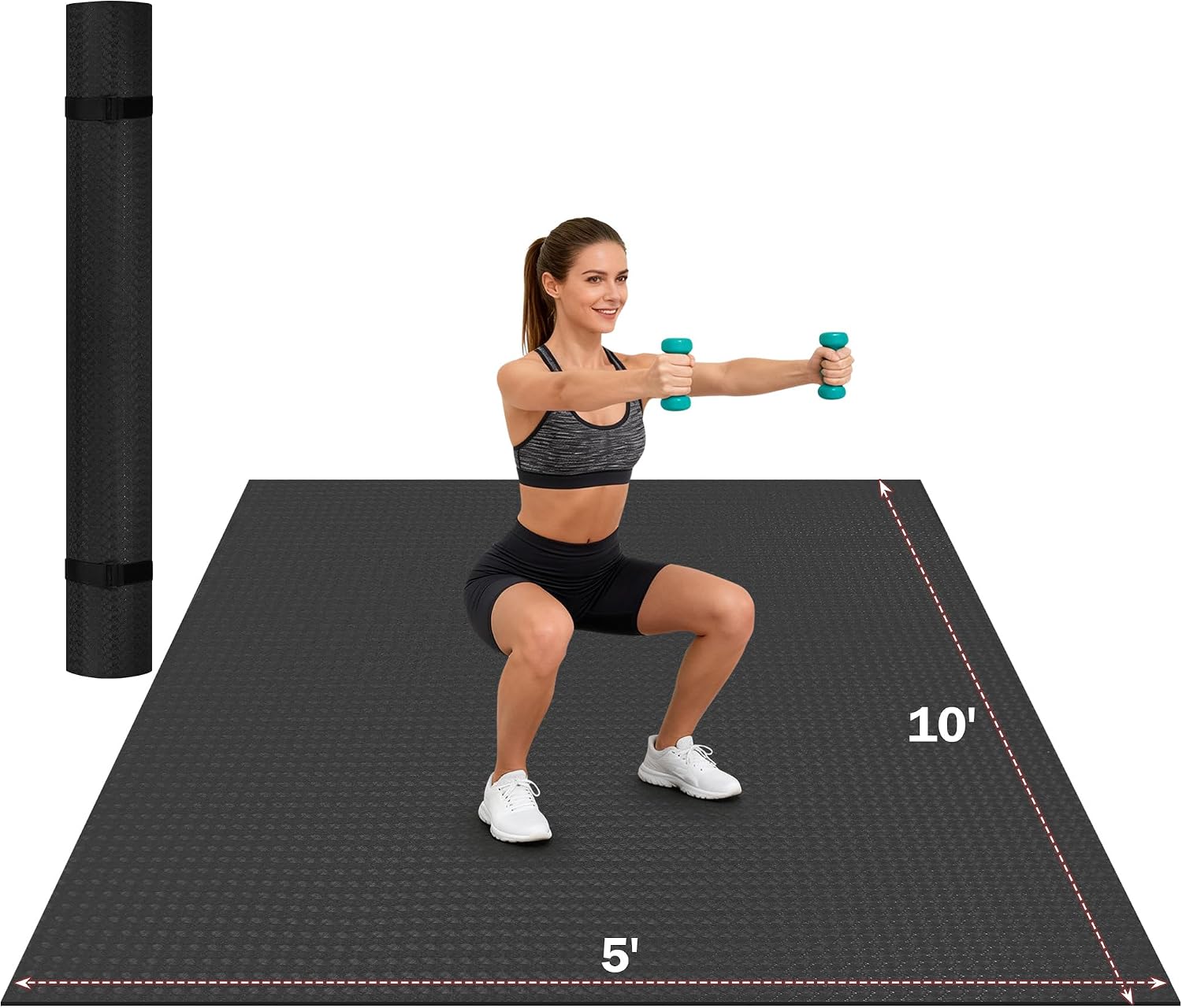 Stepwaver Extra Large Exercise Mat,...