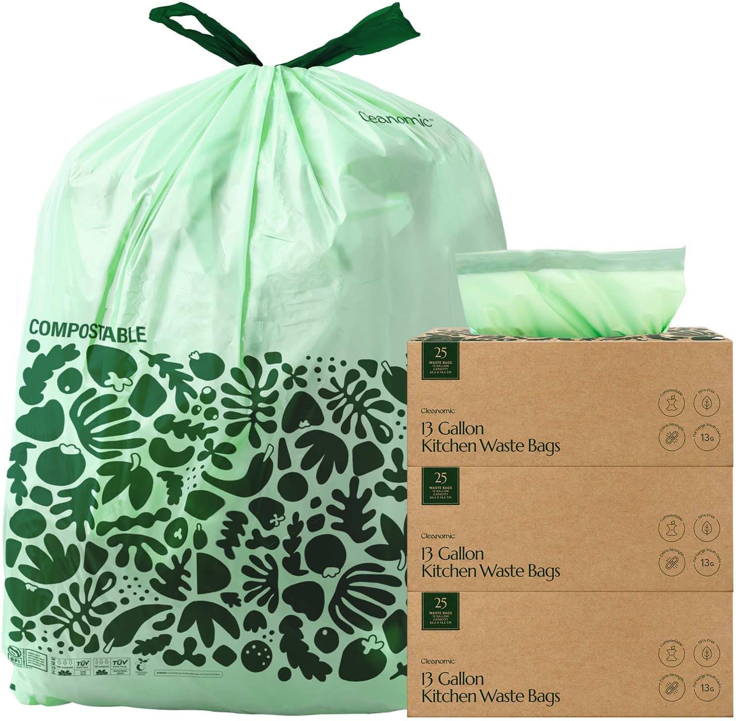 Cleanomic Compostable* 13 Gallon Wa...
