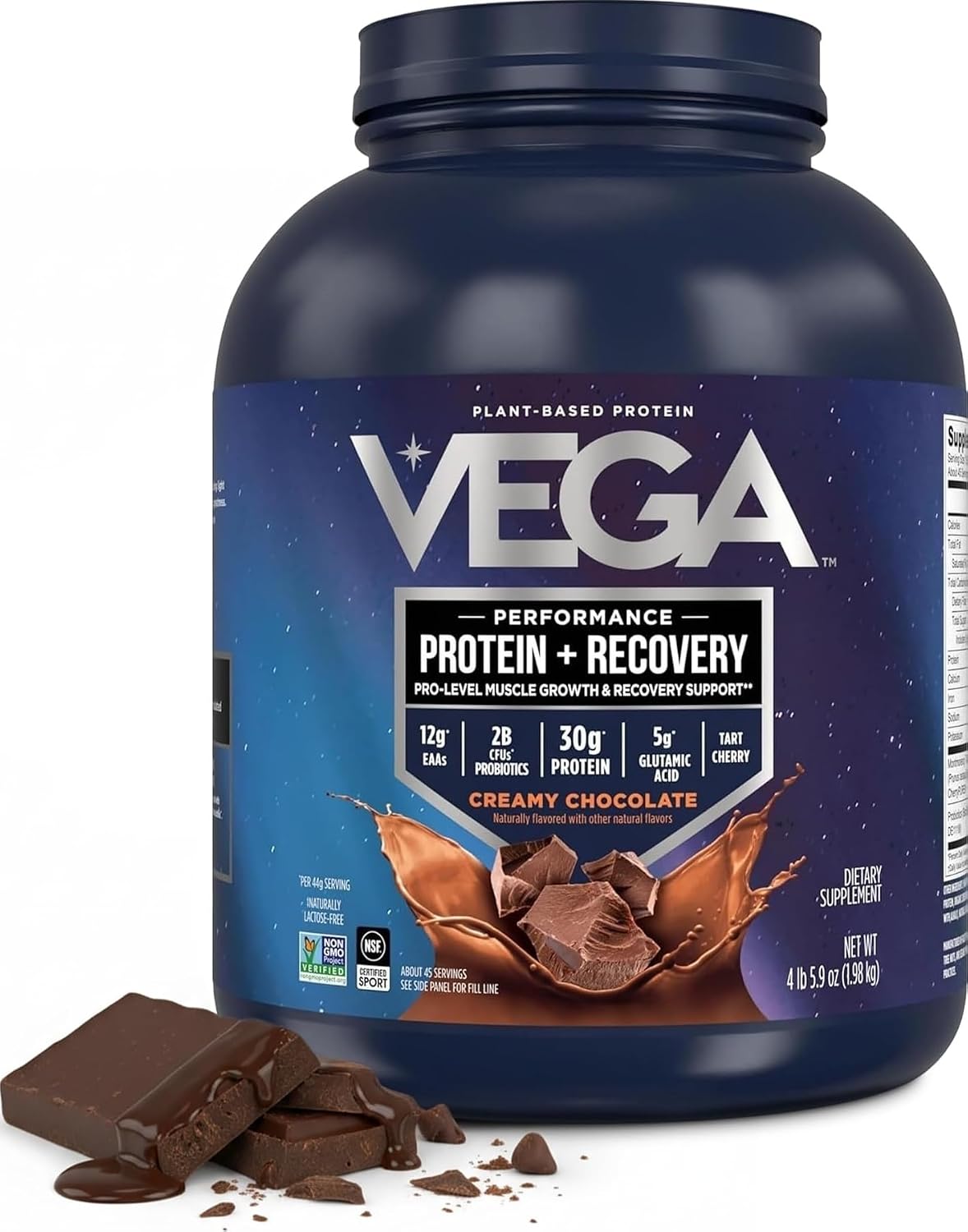 Vega Protein + Recovery, Chocolate ...