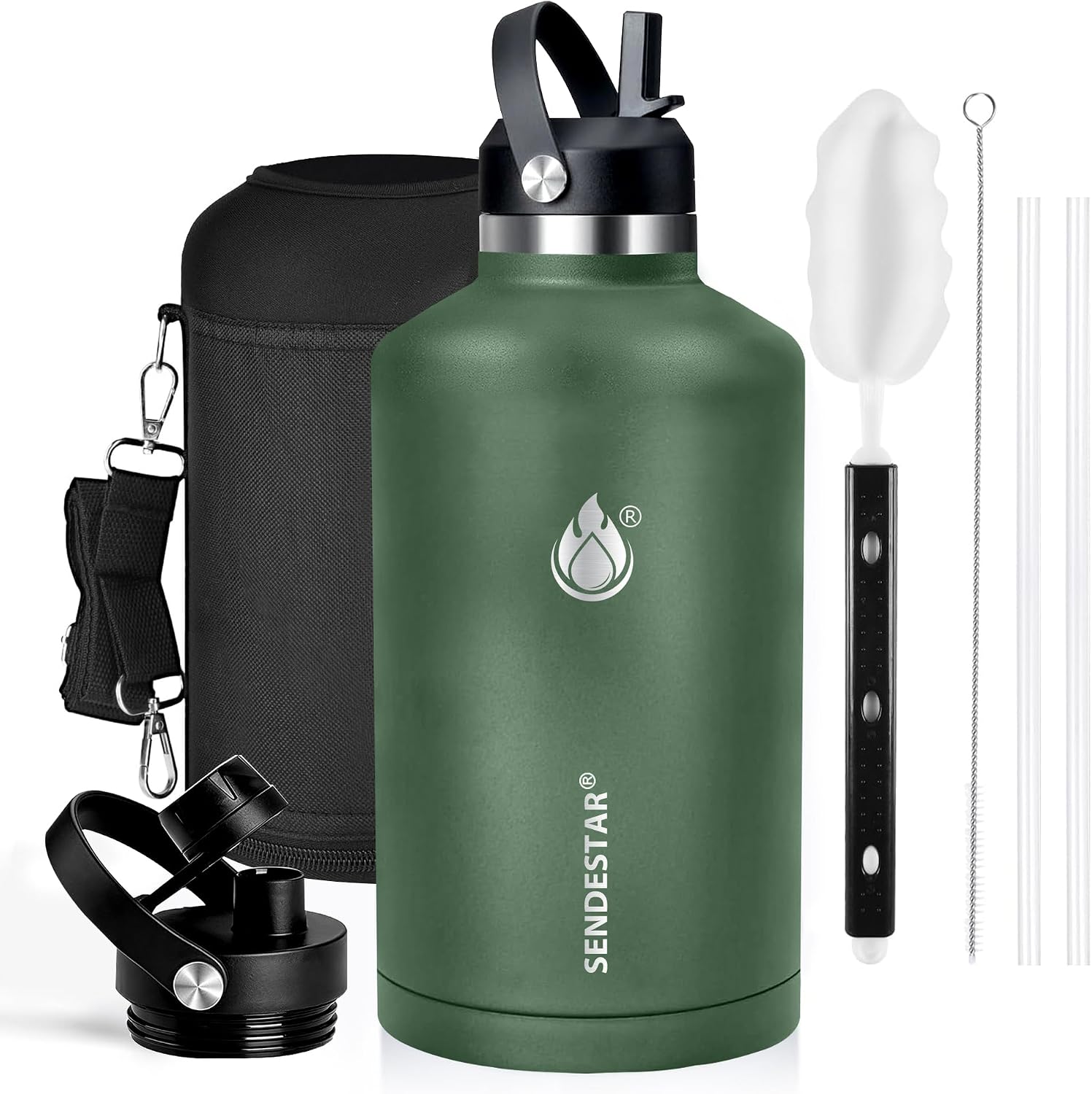 One Gallon Insulated Water Bottle, ...