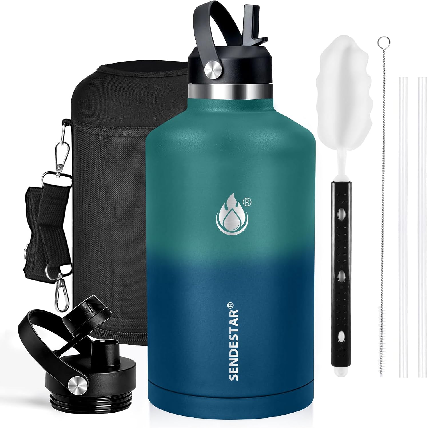 One Gallon Insulated Water Bottle, ...