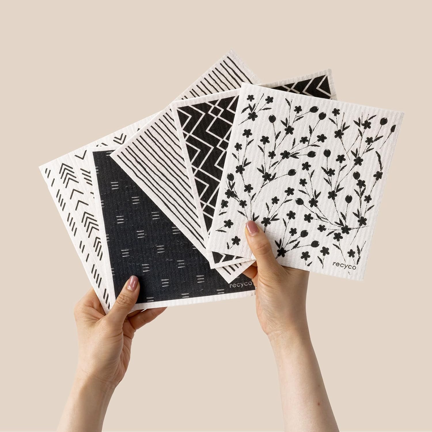 RECYCO Swedish Dishcloths for Kitch...