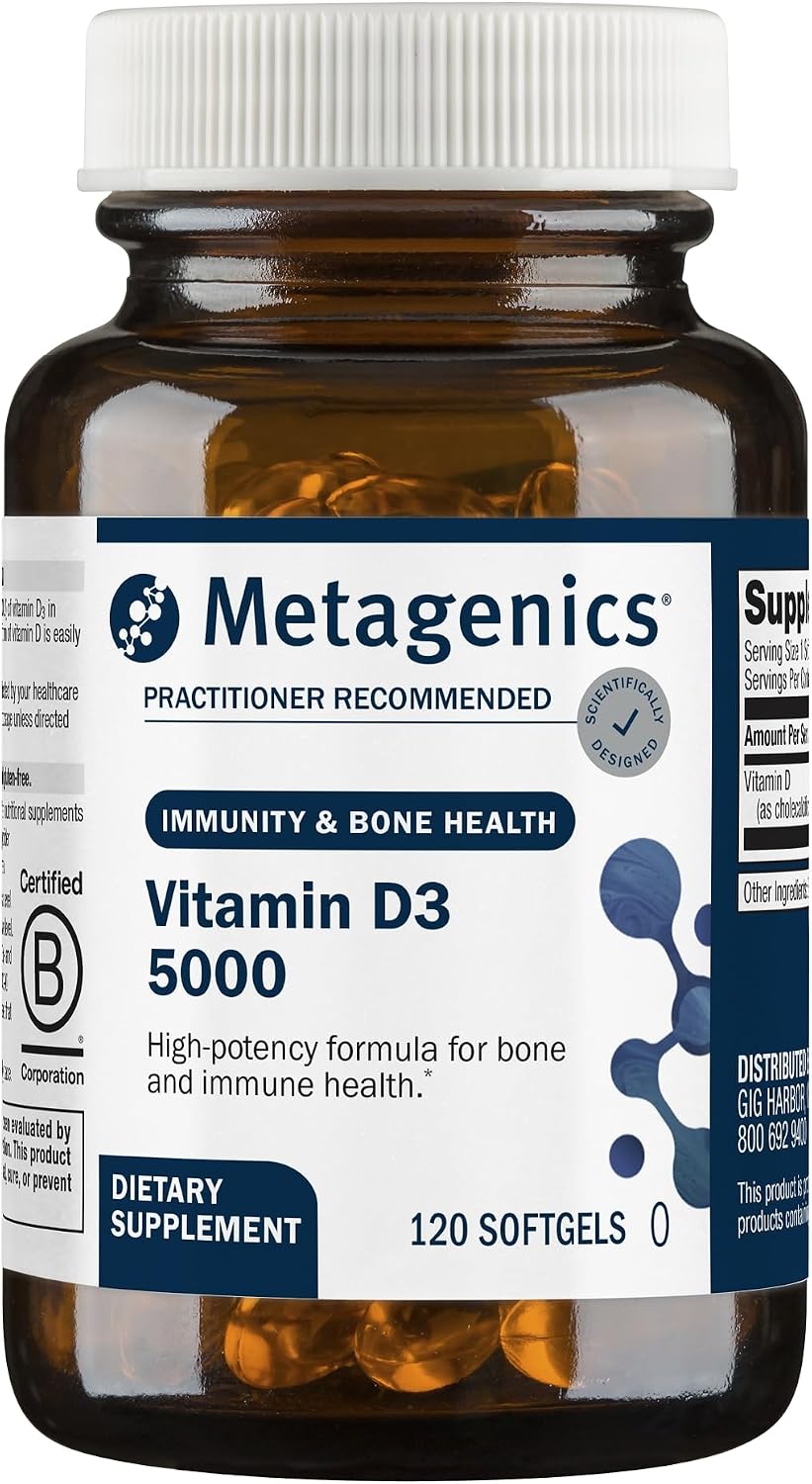 Metagenics Vitamin D3 5000 IU Suppl...