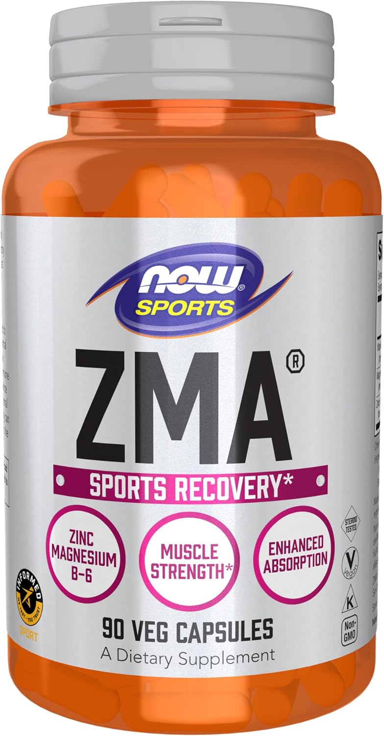 NOW Sports, ZMA, Enhanced Absorptio...