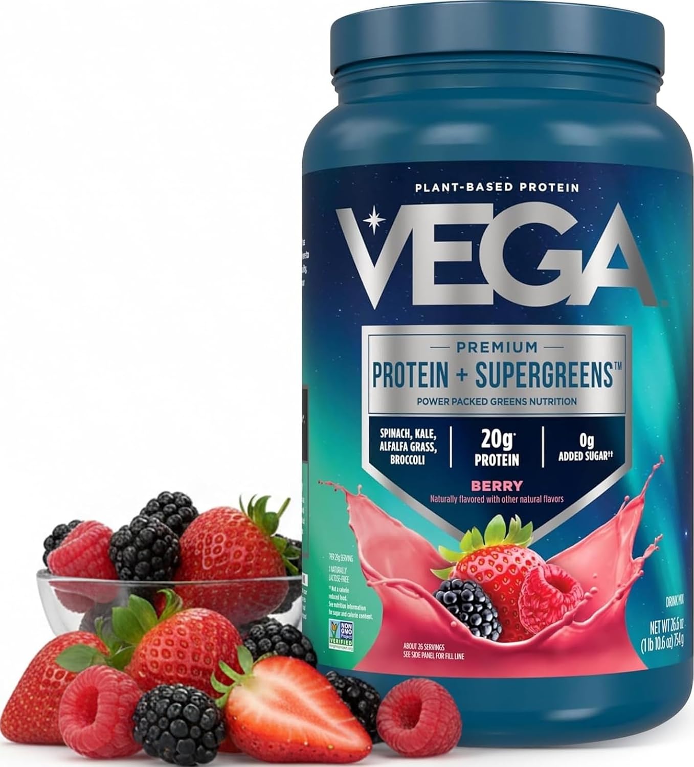 Vega Premium Protein + Supergreens,...