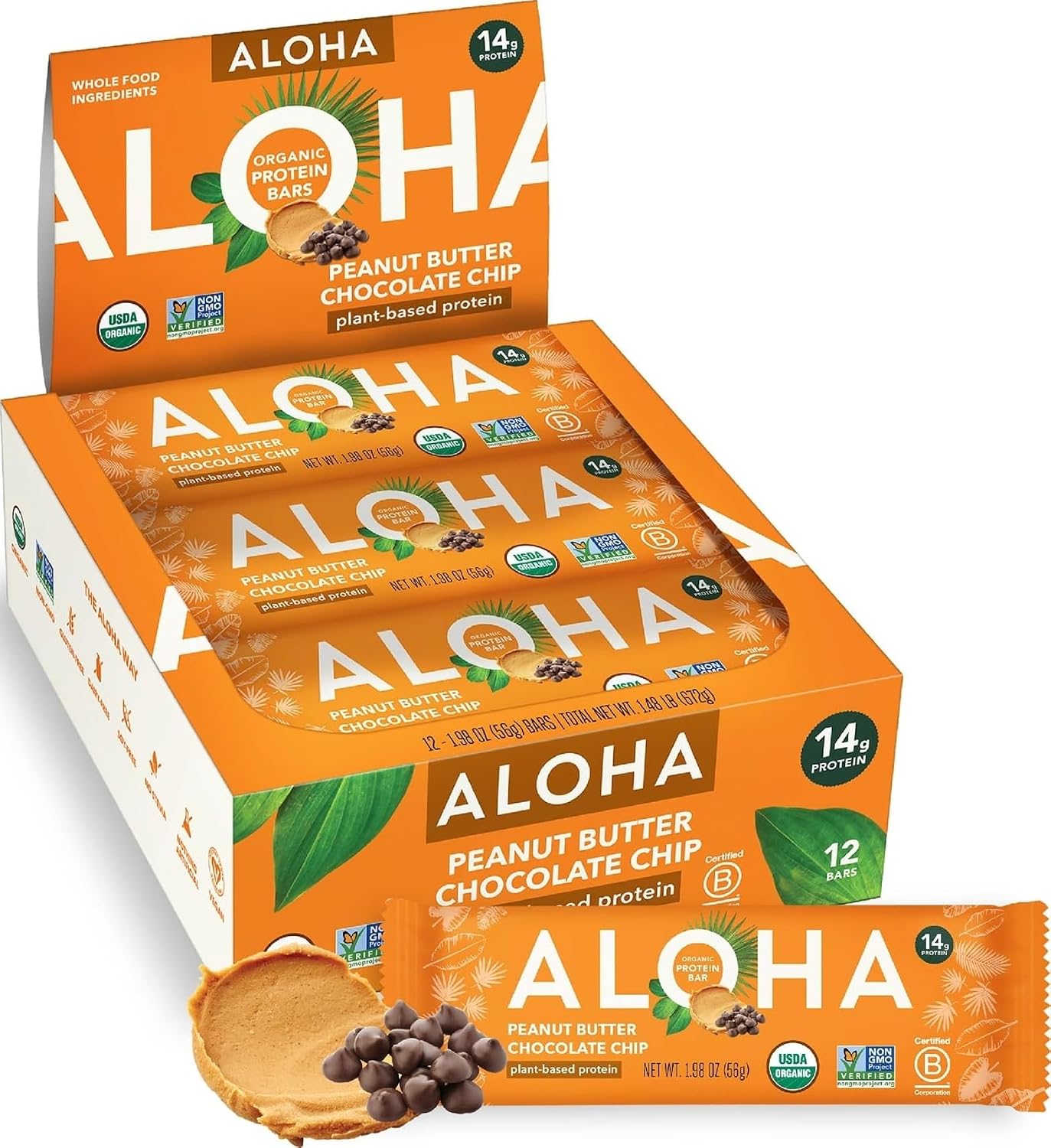 ALOHA Organic Plant Based Protein B...