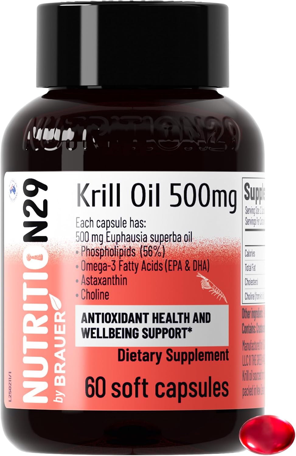 N29 Antarctic Krill Oil 500mg,60 so...