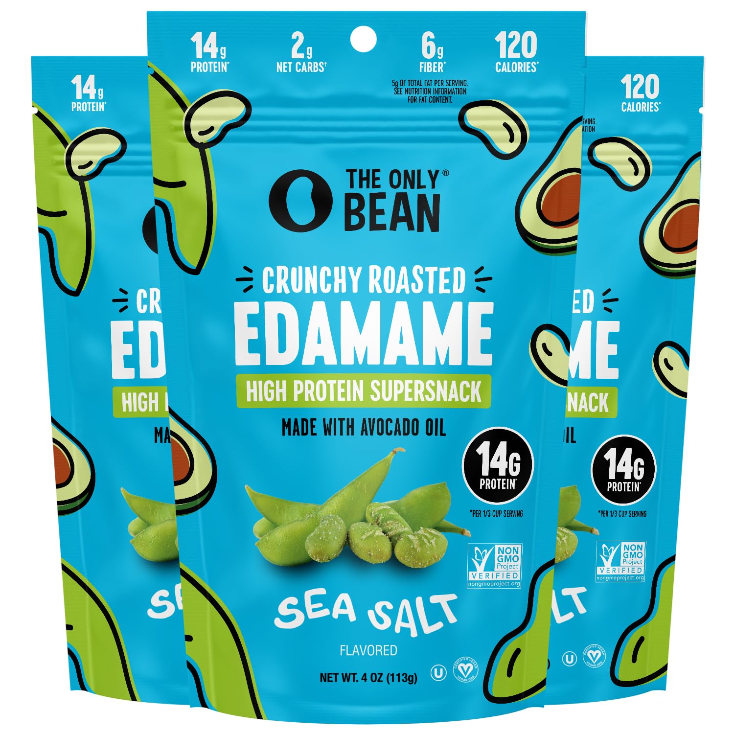 The Only Bean Crunchy Edamame Beans...