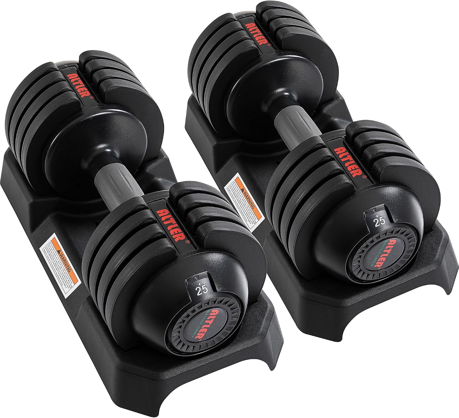 ALTLER Adjustable Dumbbell Set, 25/...