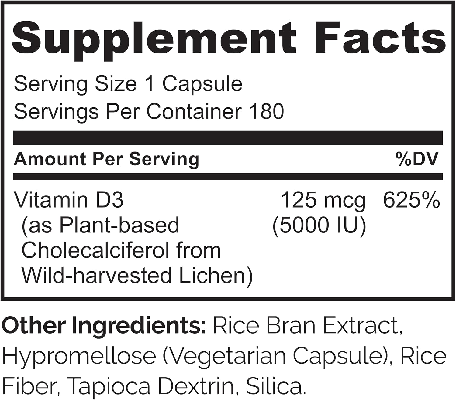 NATURELO Vitamin D3 5000 IU, Joint Support & Bone Health, 180 Count - Image 8