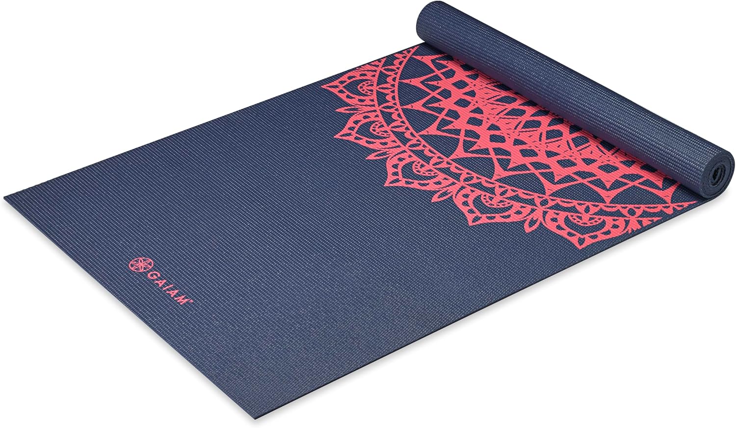 Gaiam Yoga Mat Classic Print, 4mm N...