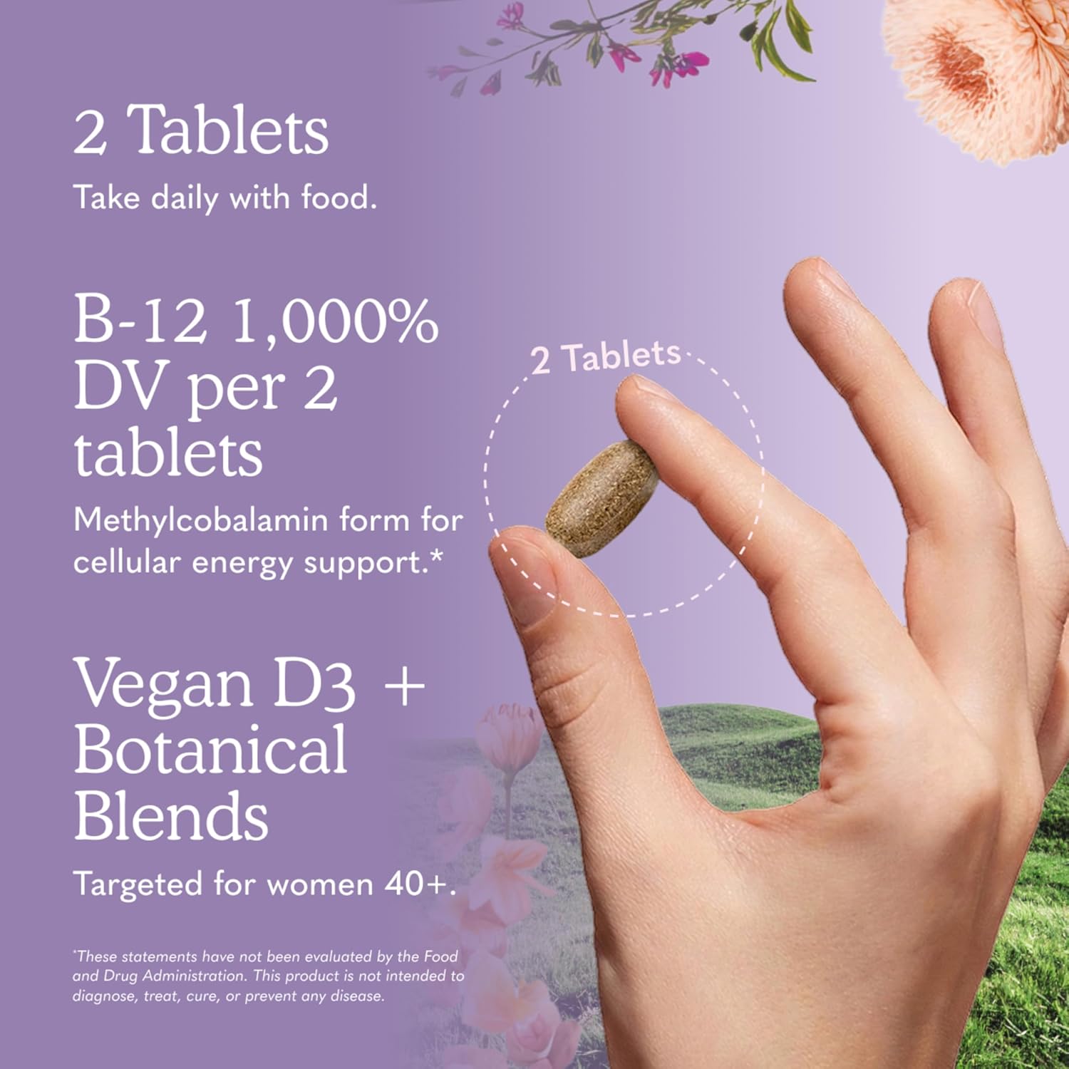 Garden of Life Organics Women 40+ Multivitamin, Vegan, 120 Tablets - Image 5
