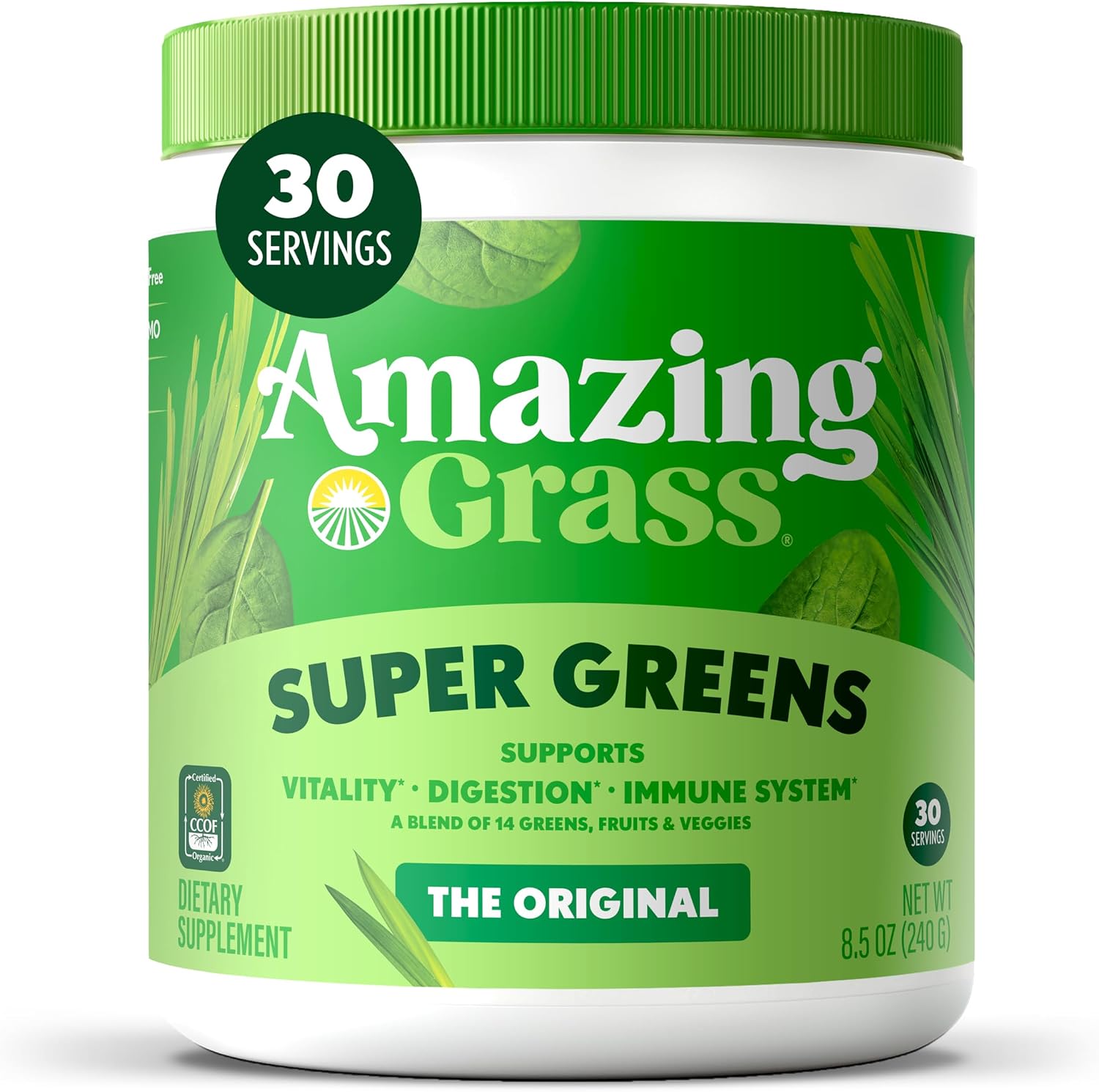 Amazing Grass Super Greens Powder O...