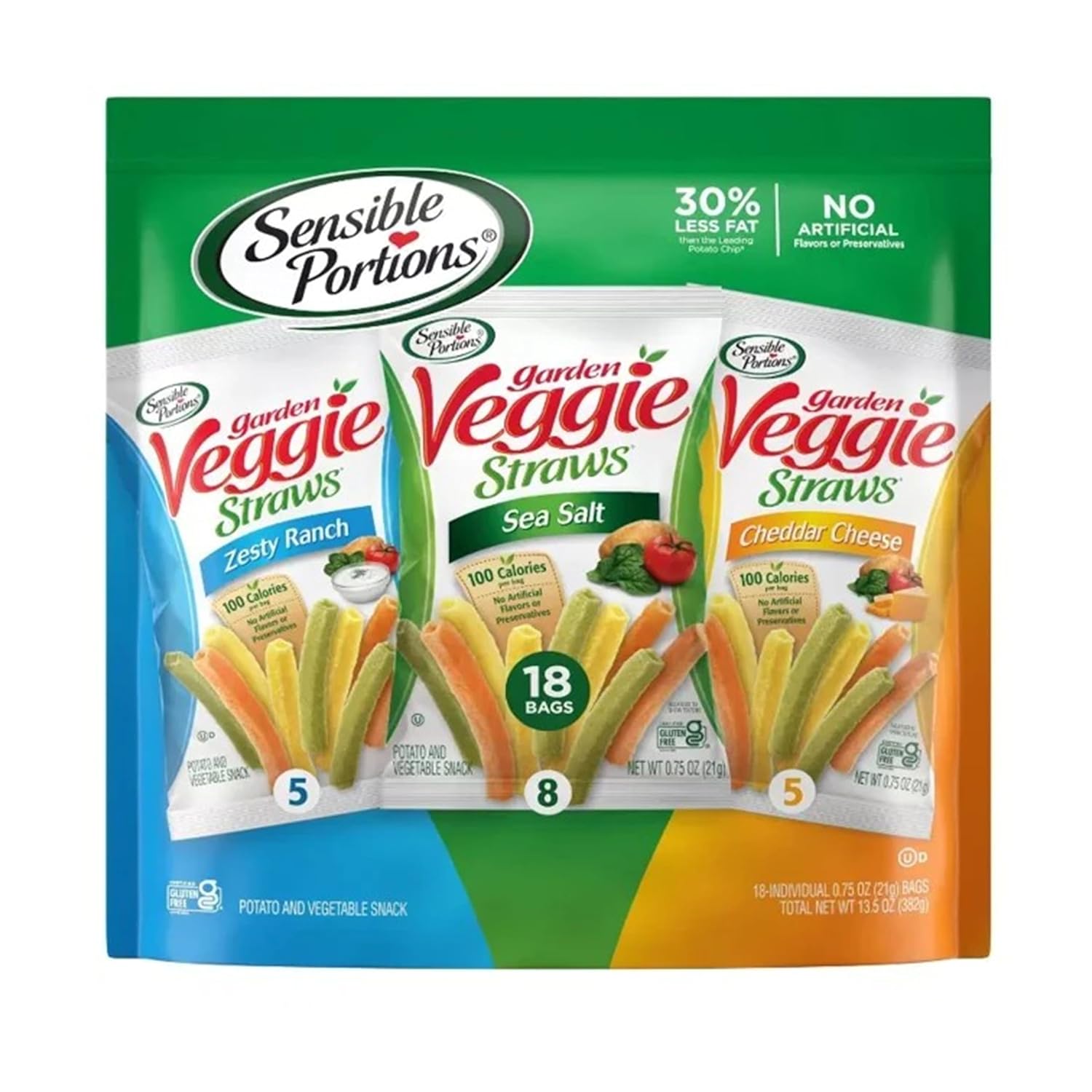 Sensible Portions Garden Veggie Sna...