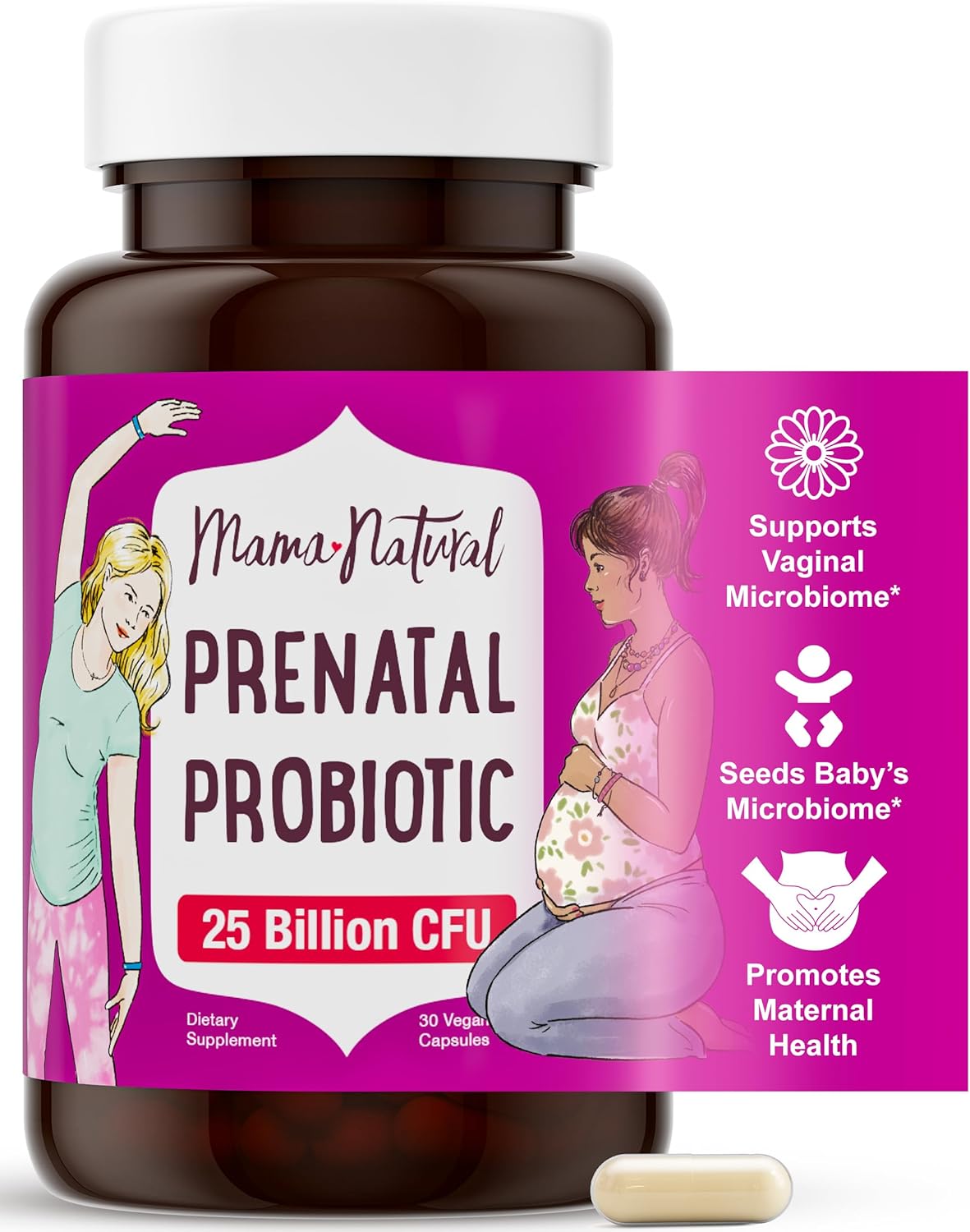 Mama Natural Prenatal Probiotics fo...