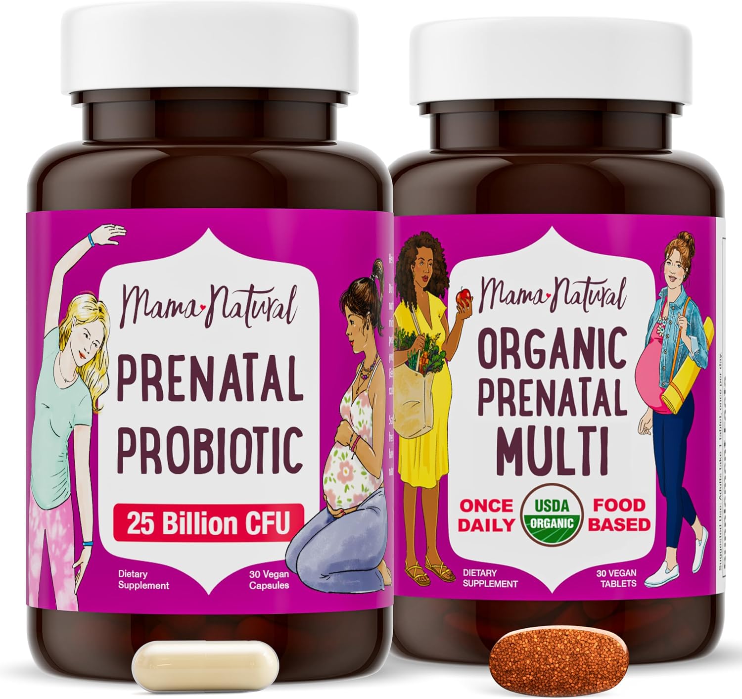 Mama Natural Prenatal Bundle – Or...