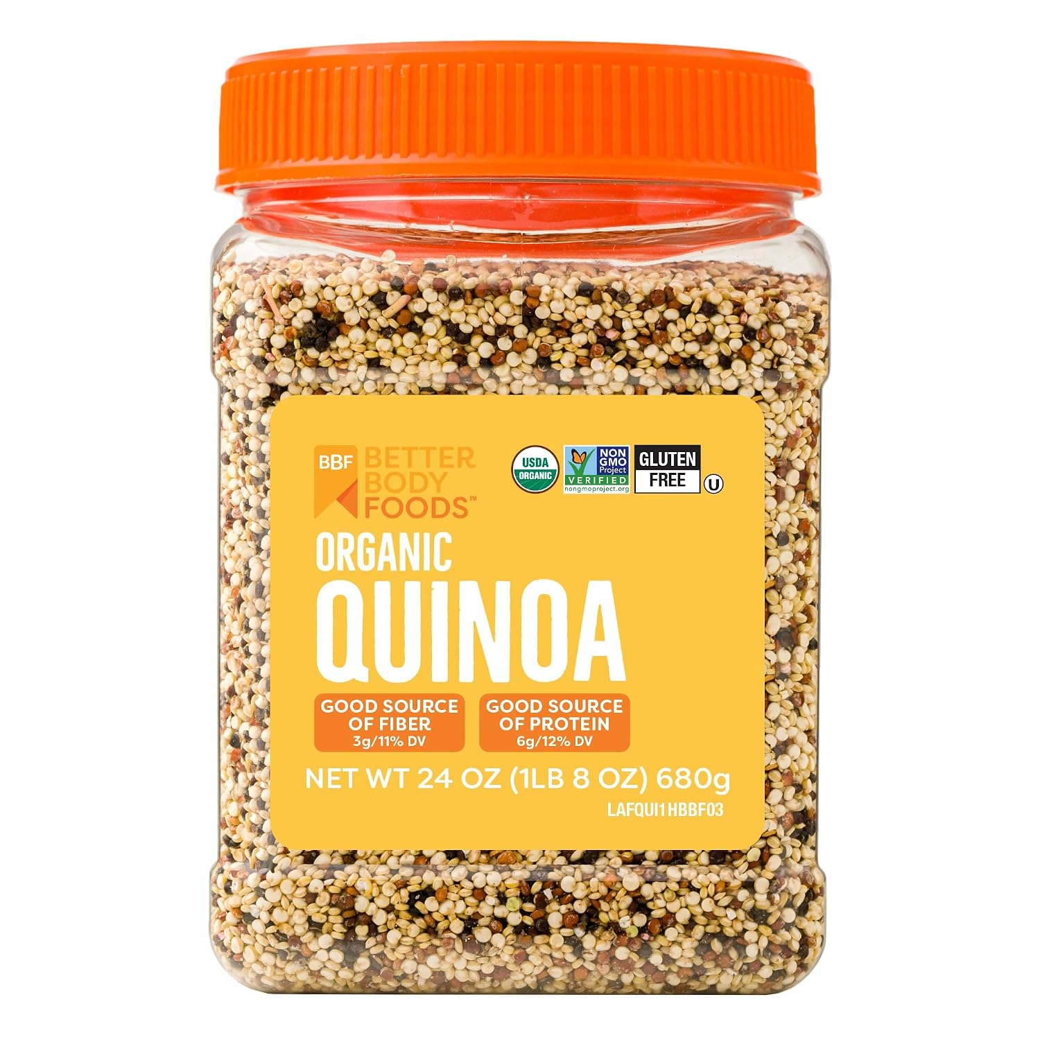 BetterBody Foods Organic Tri-Color ...