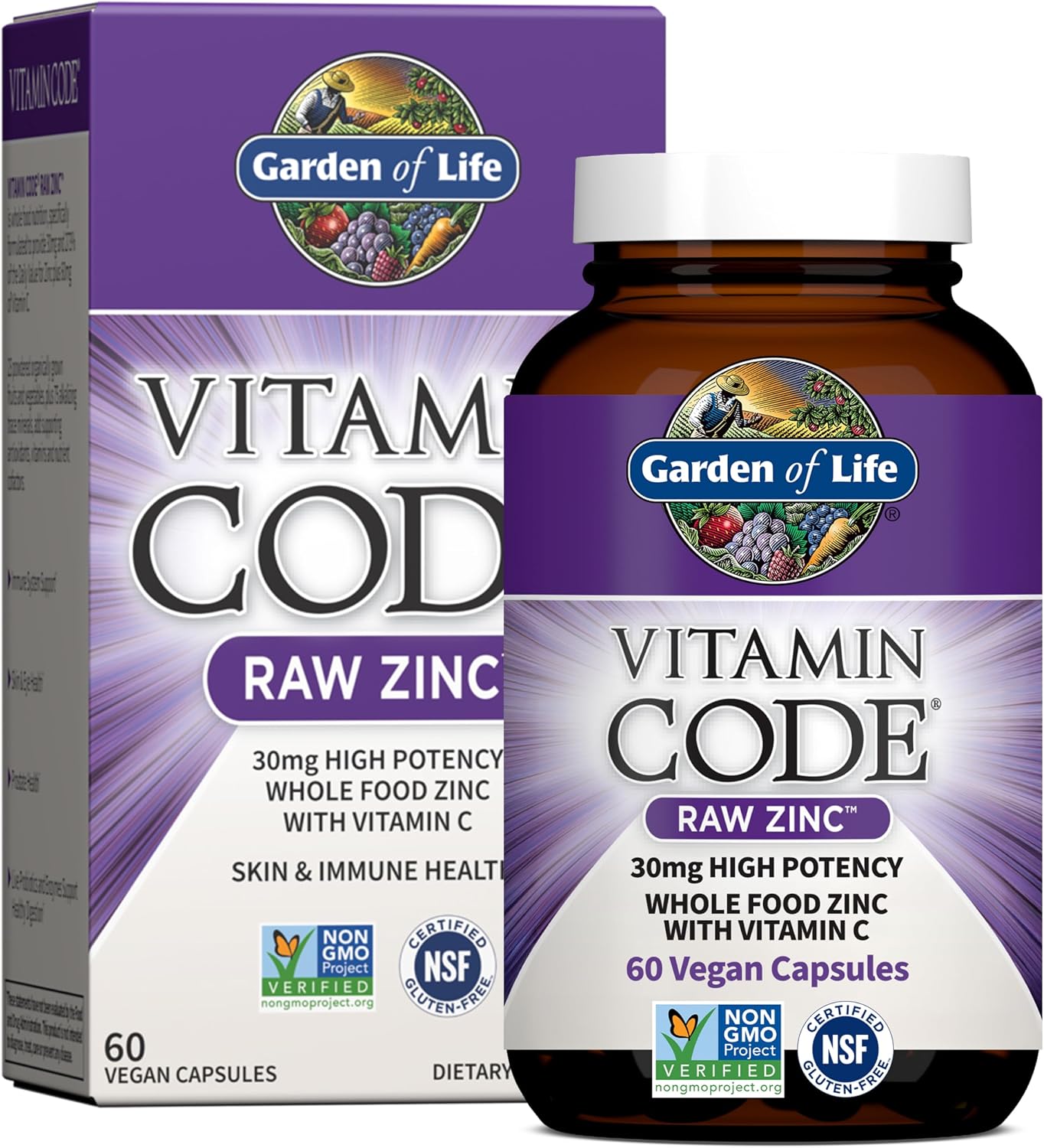 Garden of Life Vitamin Code Raw Zin...