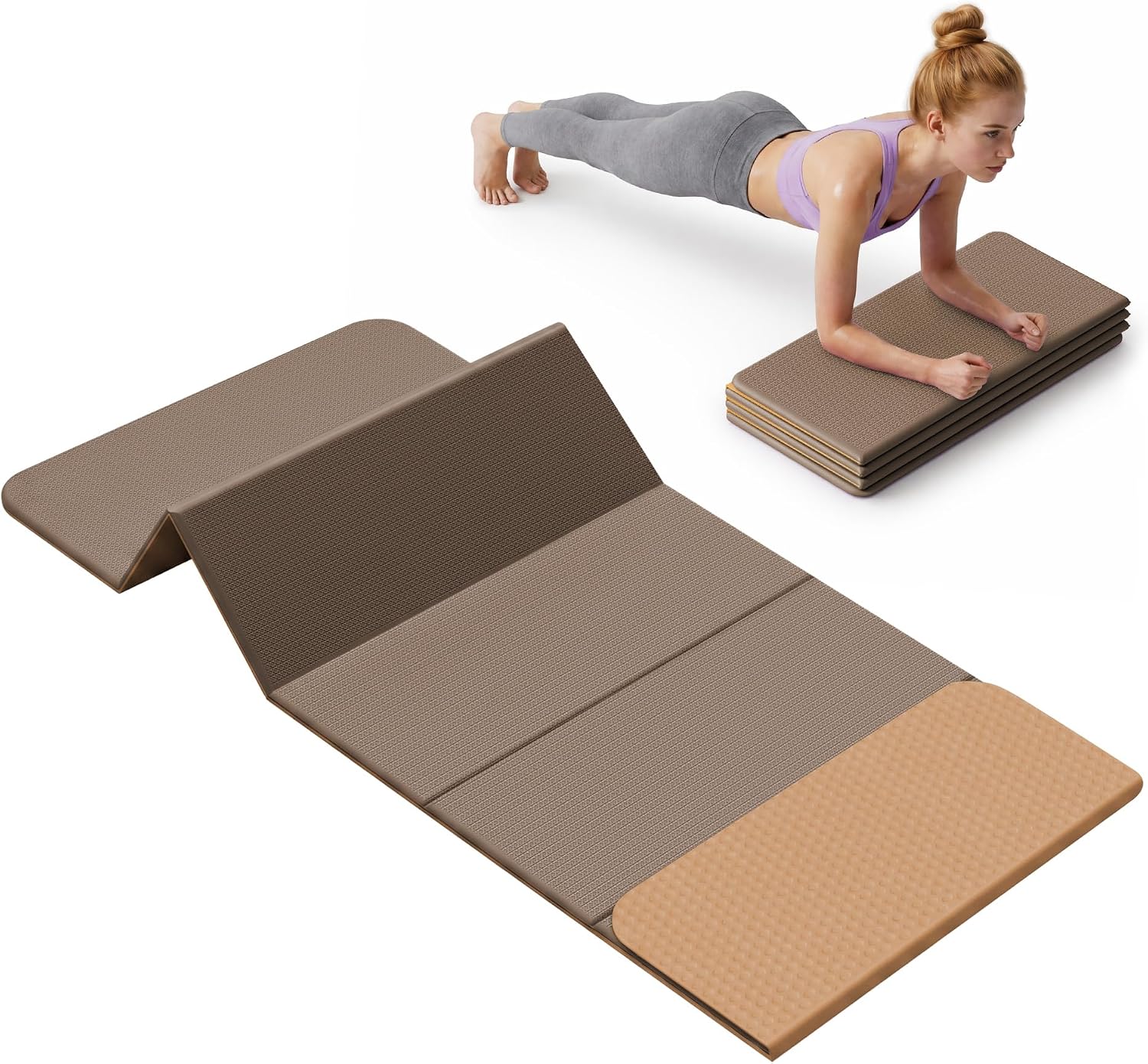 Stepwaver Foldable Fitness Yoga Mat...