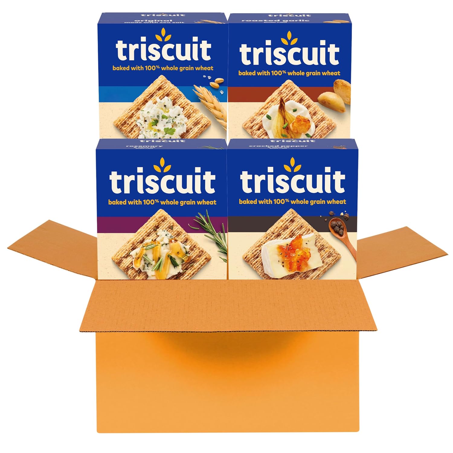 Triscuit Whole Grain Wheat Crackers...