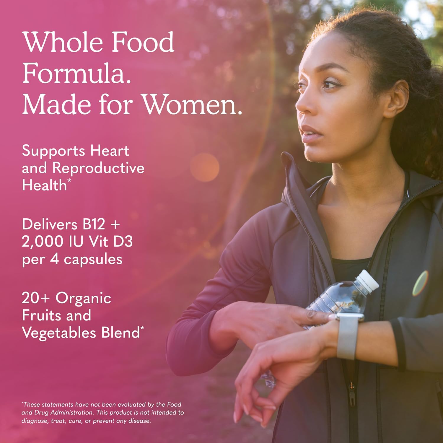 Garden of Life Vitamin Code Women's Multivitamin, Gluten-Free, 120 Capsules - Image 4