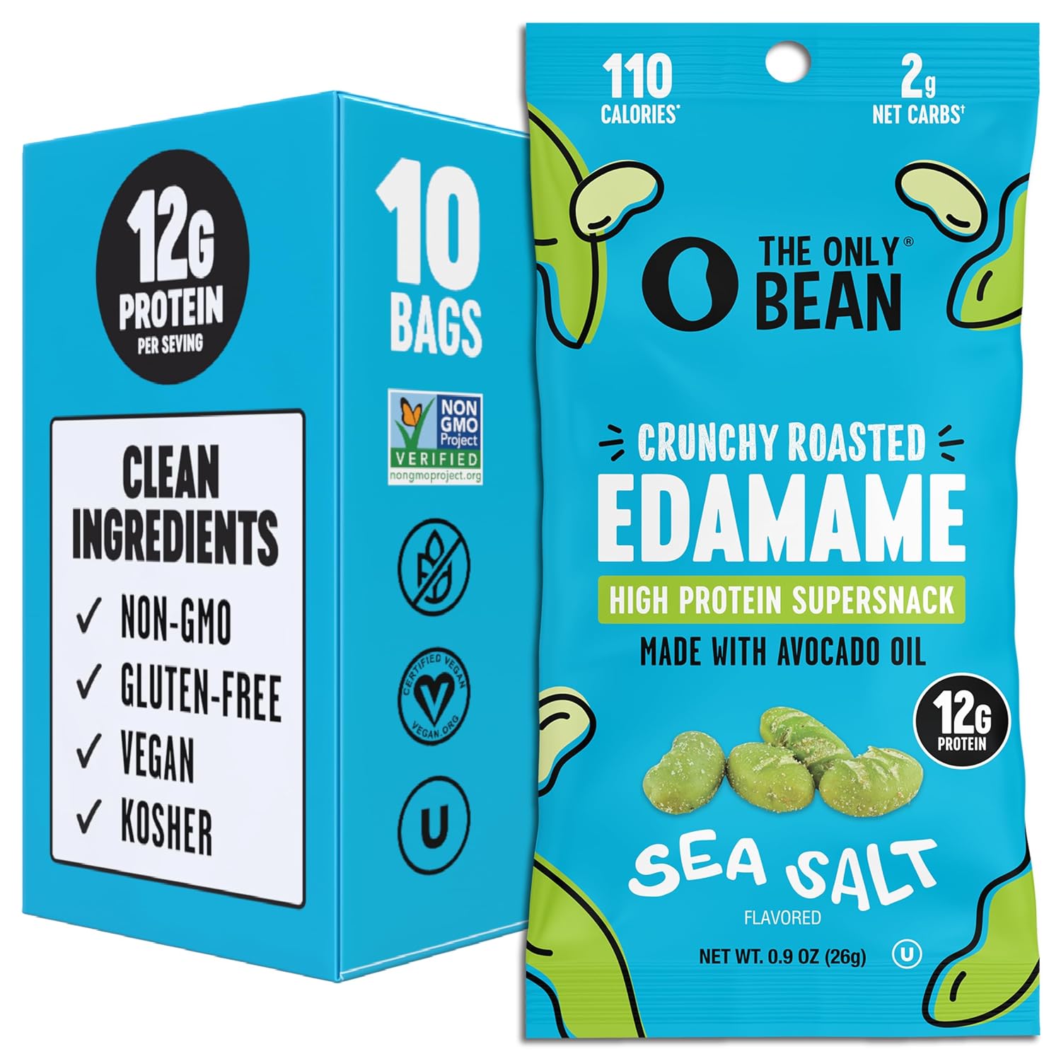 The Only Bean Crunchy Dry Roasted E...